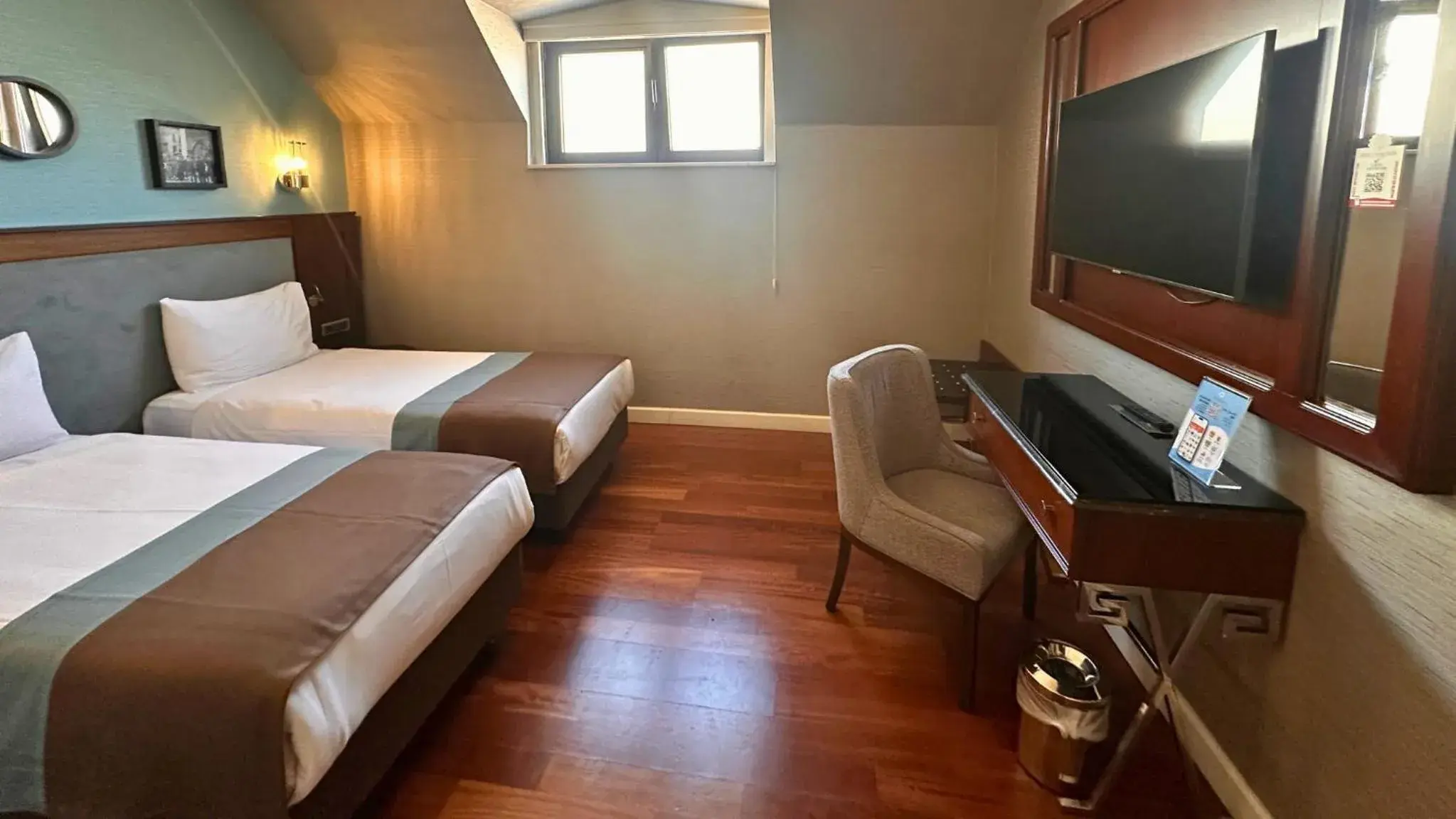 Bed in Grand Durmaz Hotel Bed in Grand Durmaz Hotel