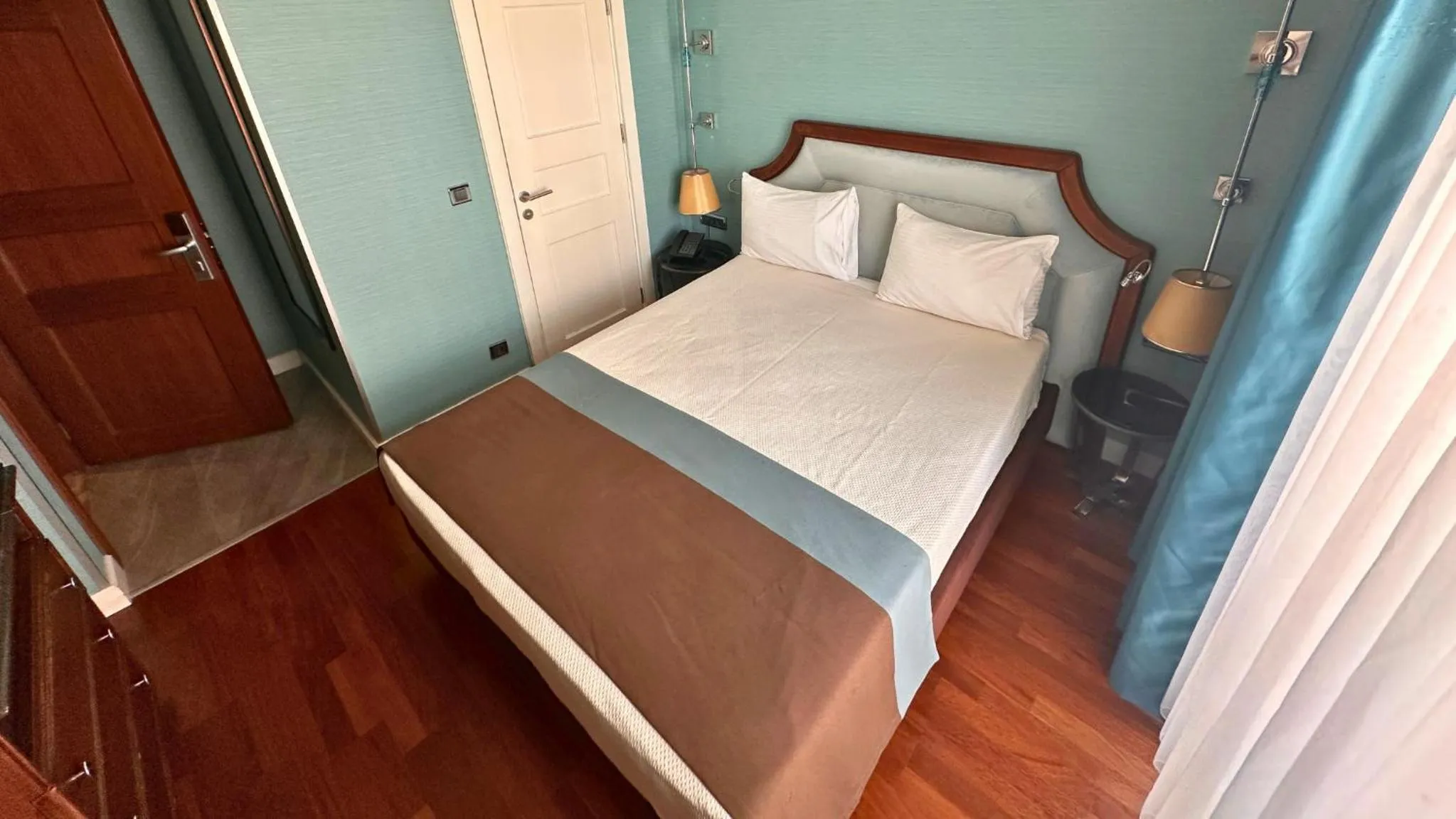 Bed in Grand Durmaz Hotel