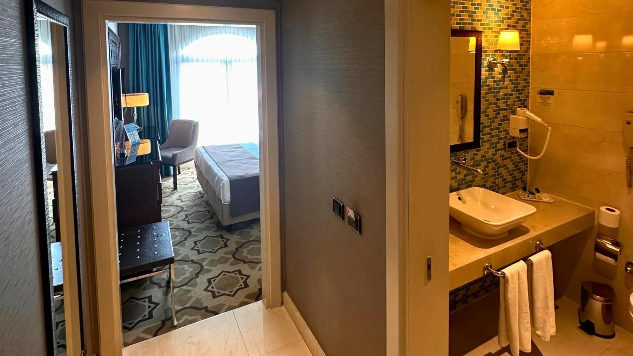 Bathroom in Grand Durmaz Hotel