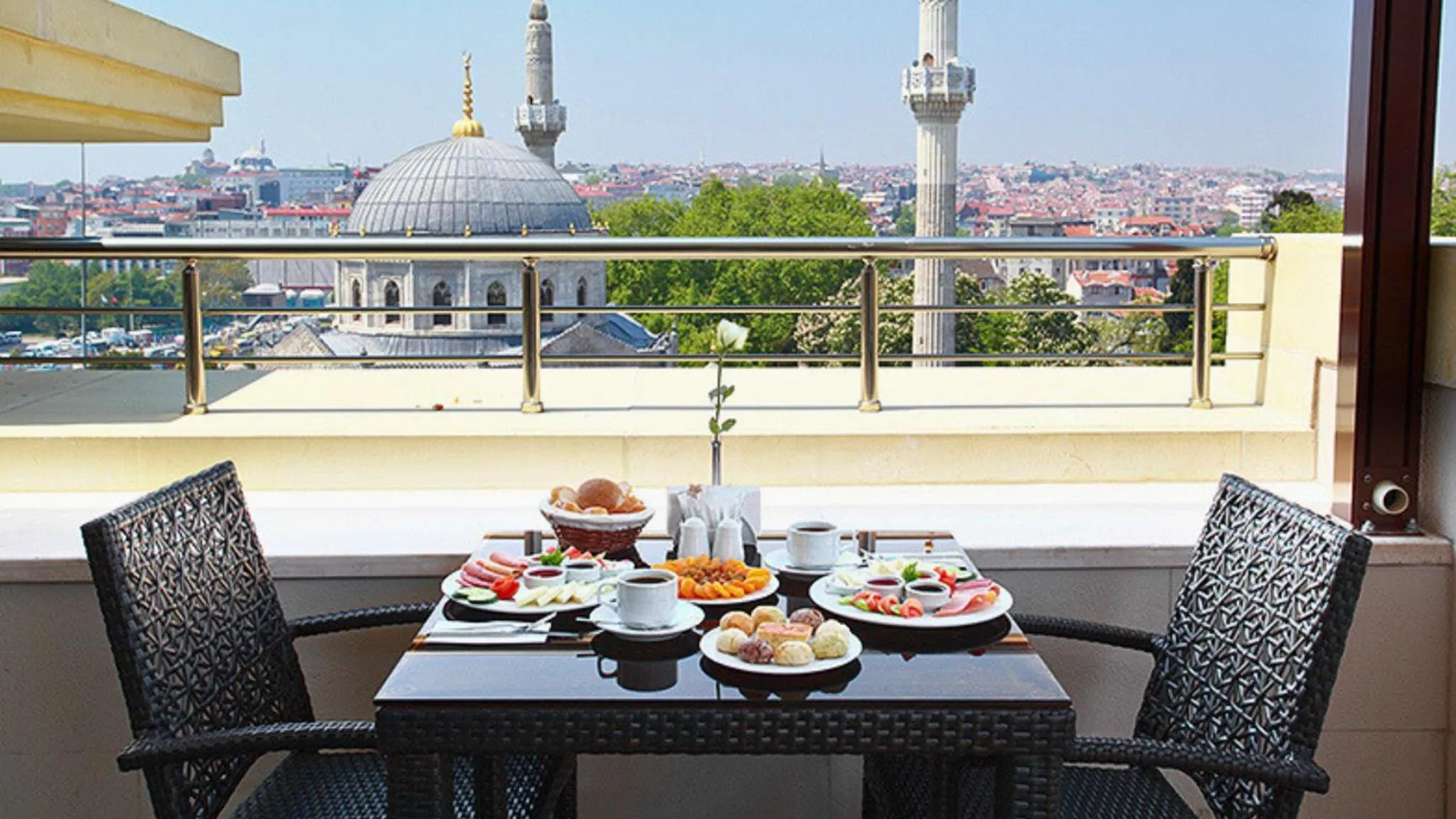 Balcony/Terrace in Grand Durmaz Hotel