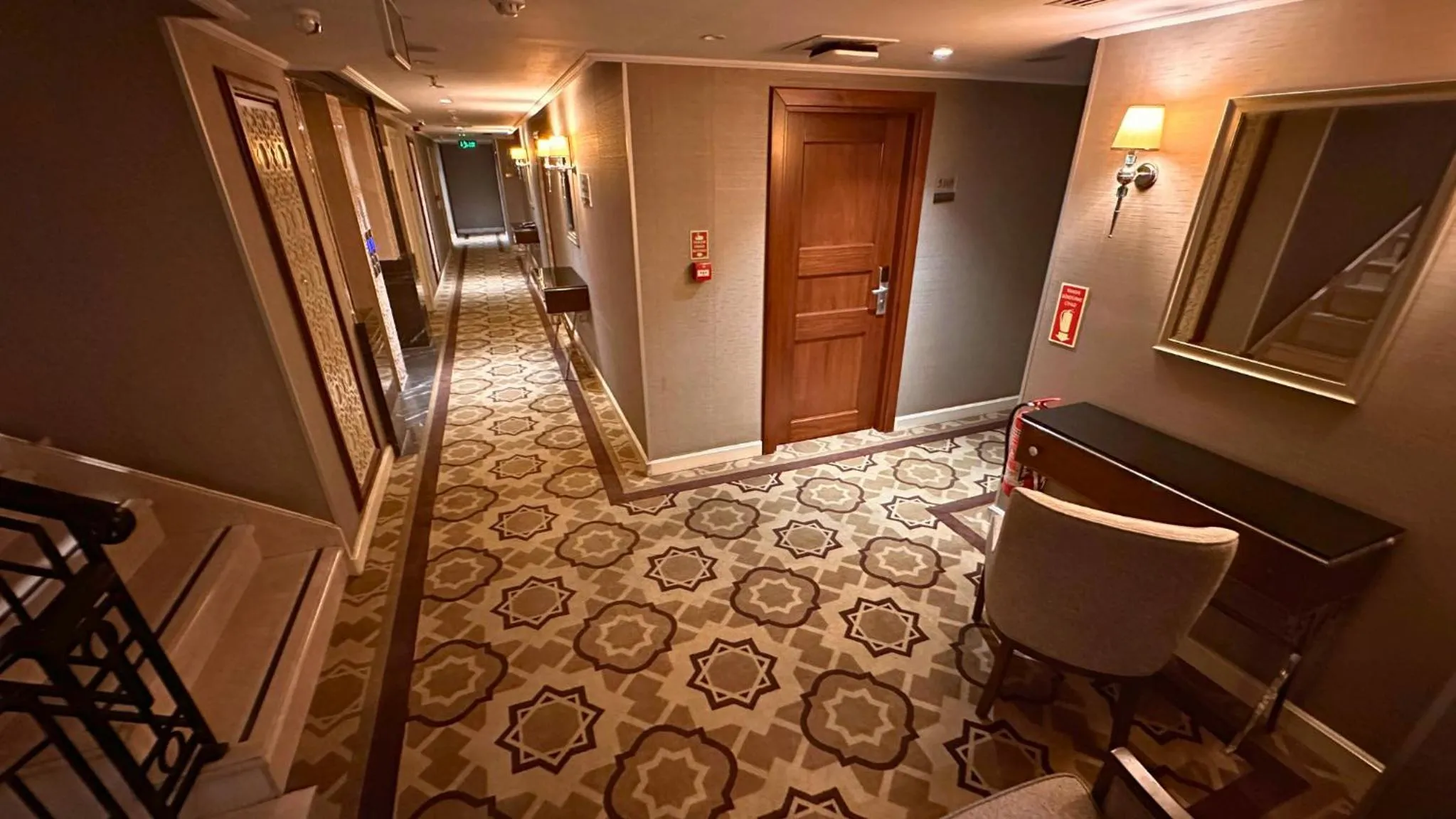 Floor plan in Grand Durmaz Hotel