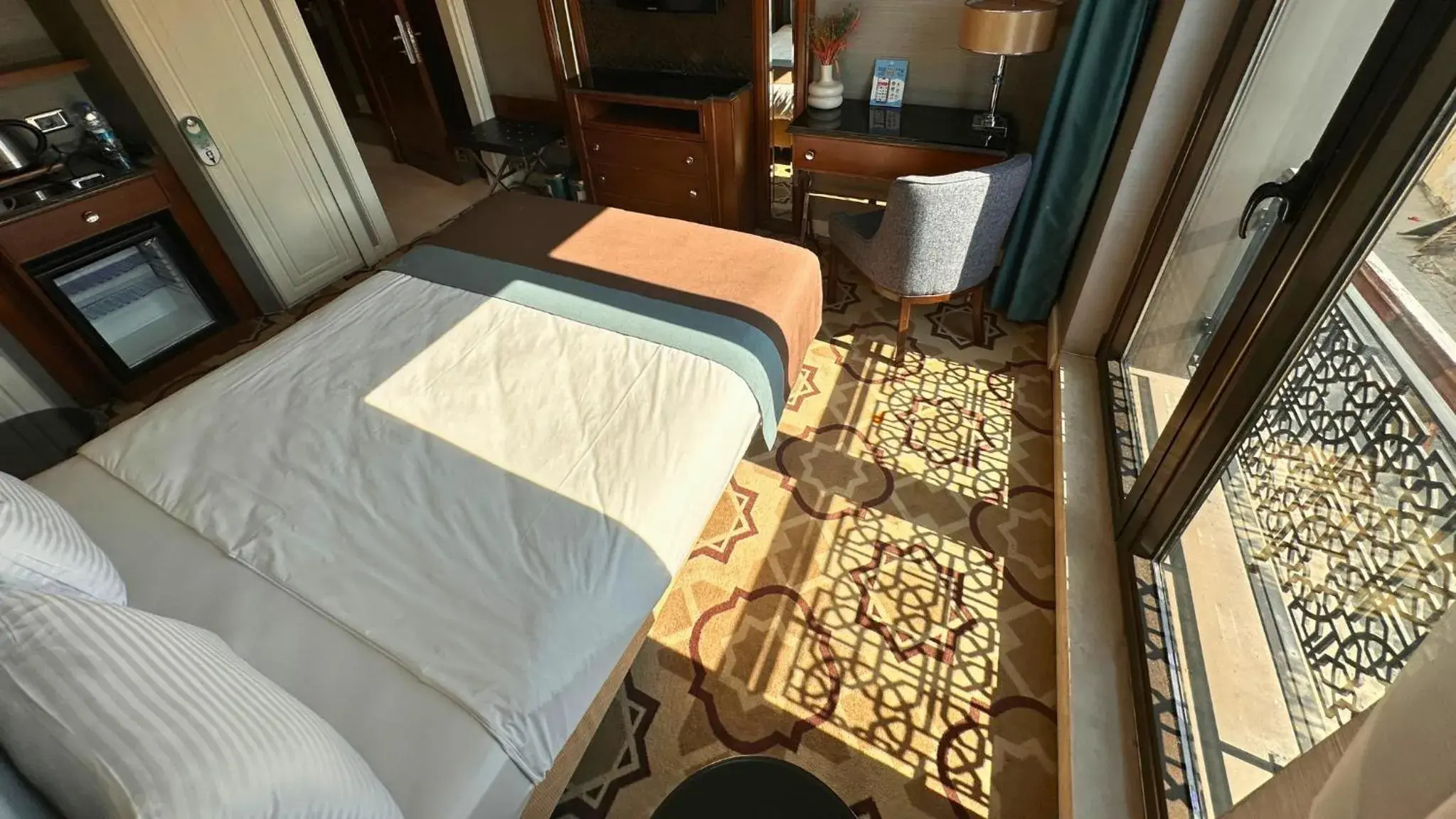 Bed in Grand Durmaz Hotel Bed in Grand Durmaz Hotel