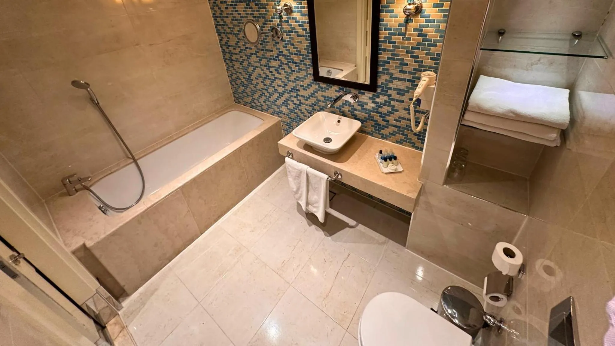 Shower in Grand Durmaz Hotel