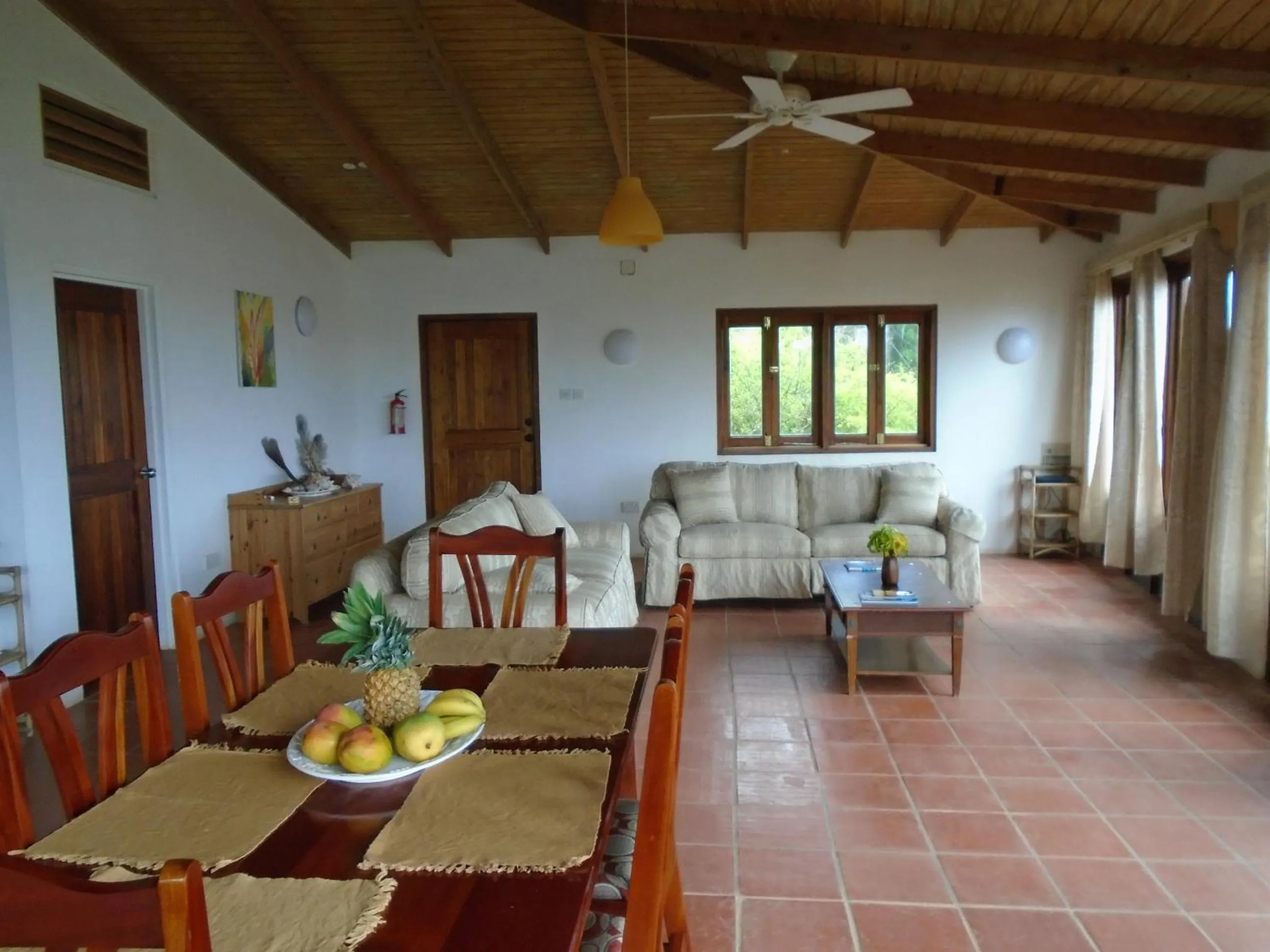 Living room in Cabier Ocean Lodge