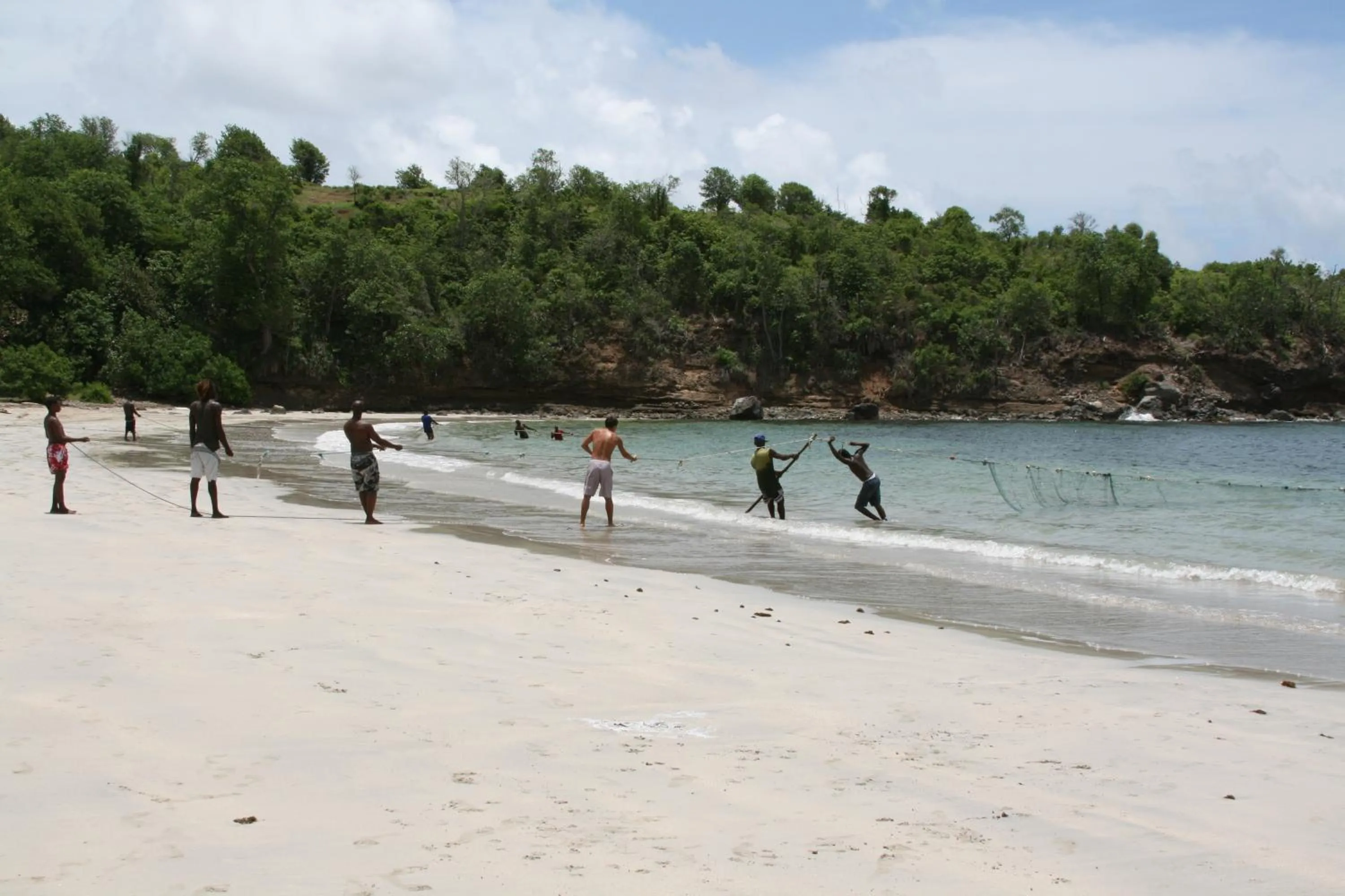 People in Cabier Ocean Lodge