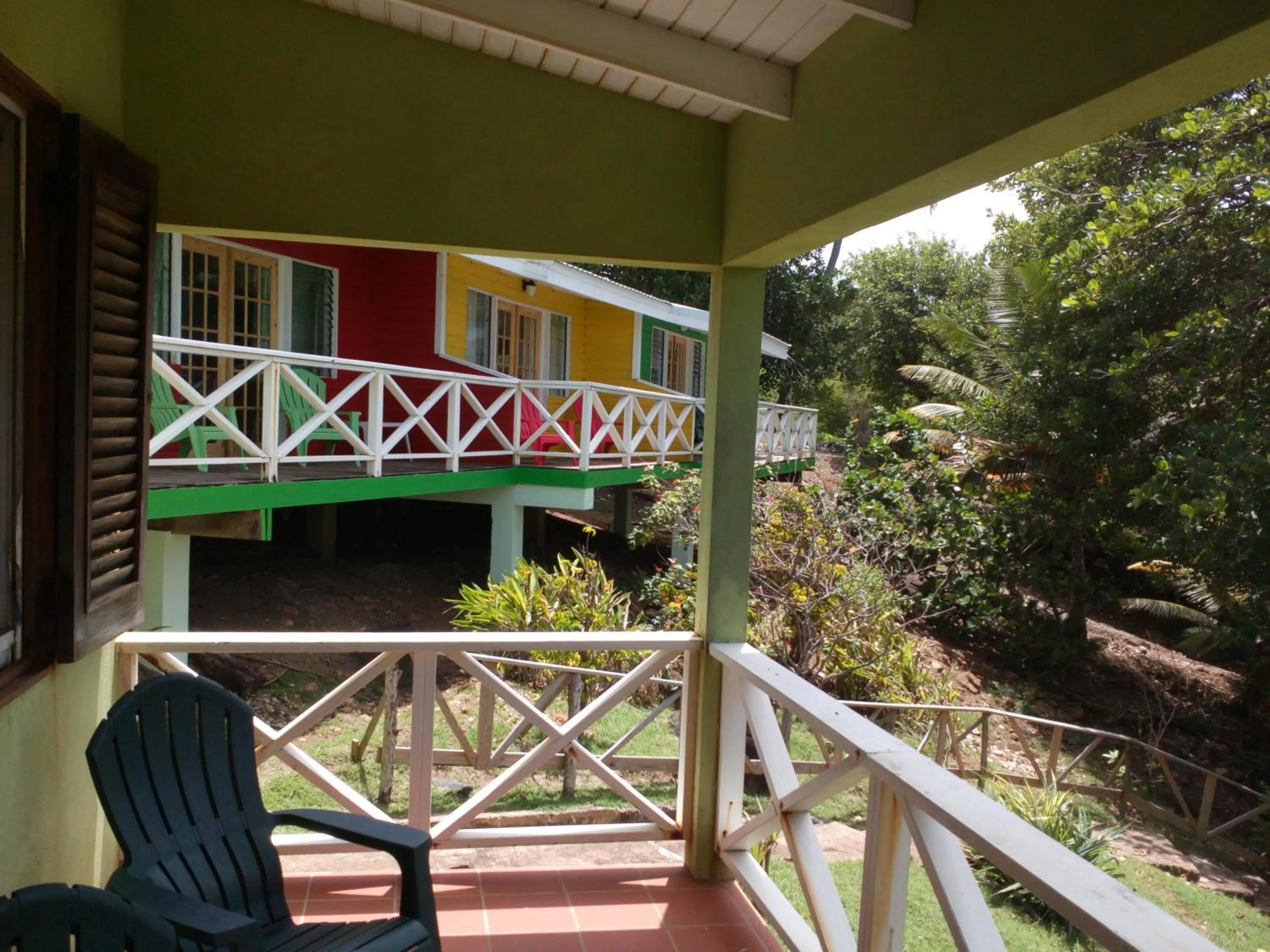 Patio in Cabier Ocean Lodge