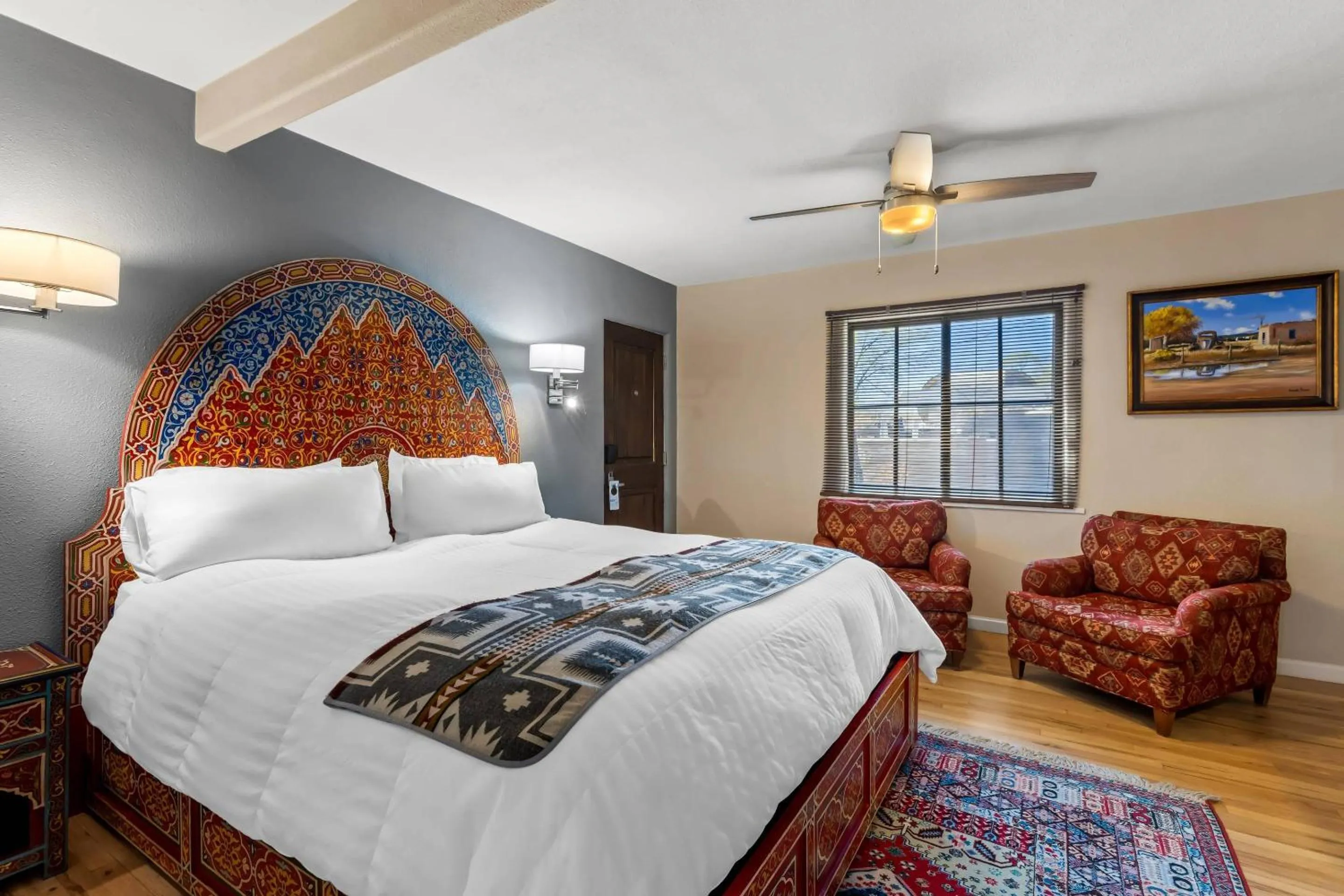 Bedroom, Bed in Casas de Suenos Old Town Historic Inn, an Ascend Collection Hotel