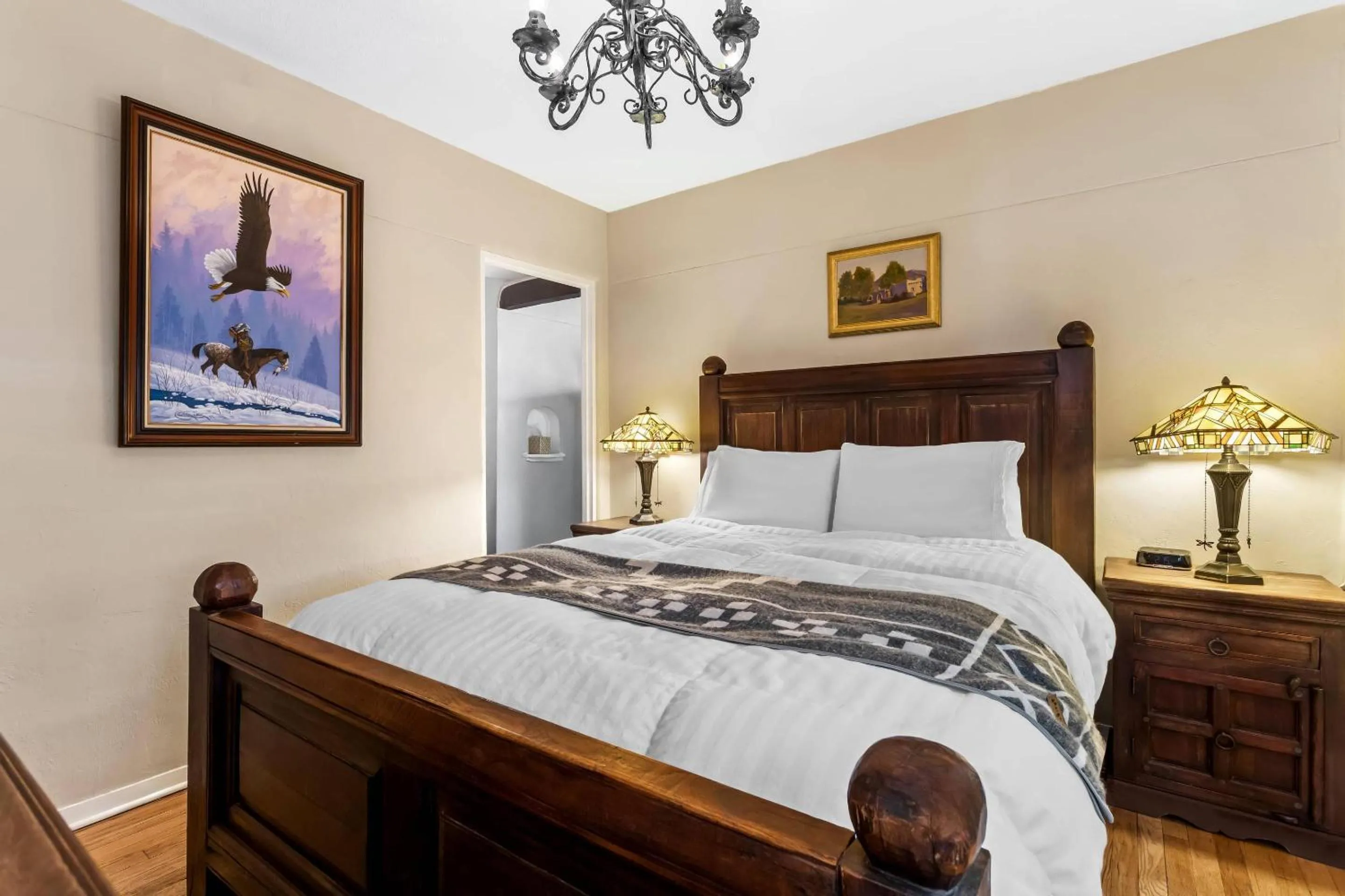Bedroom, Bed in Casas de Suenos Old Town Historic Inn, an Ascend Collection Hotel