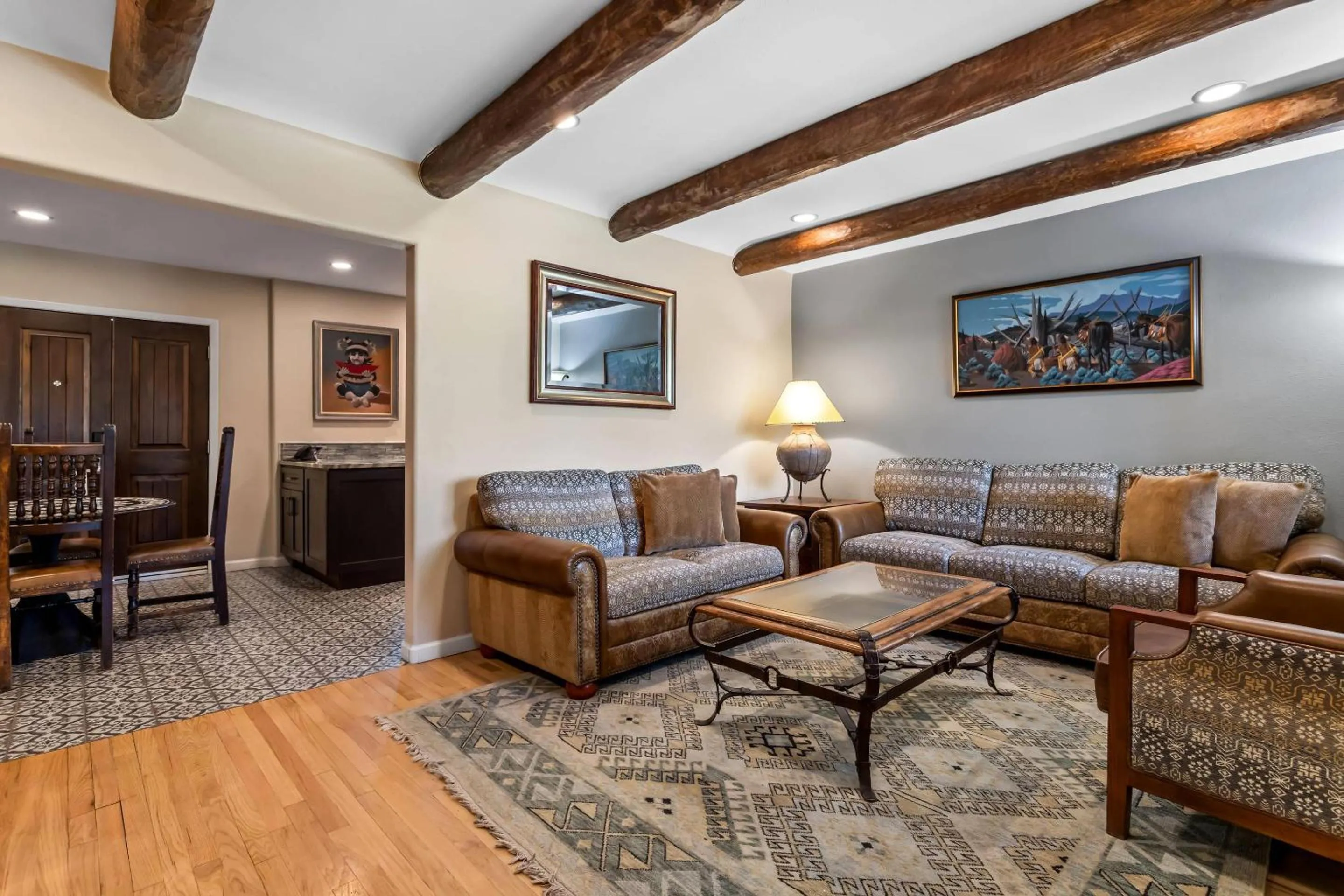 Bedroom in Casas de Suenos Old Town Historic Inn, an Ascend Collection Hotel