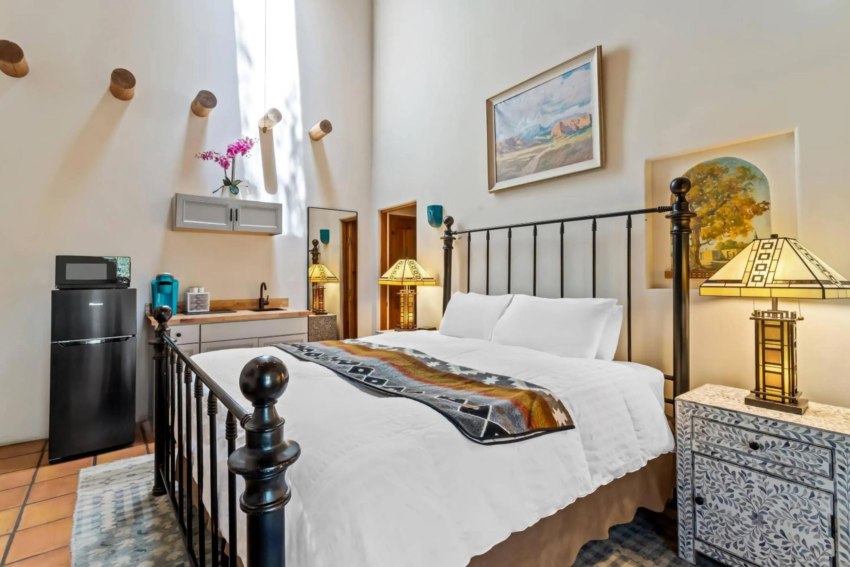 Bedroom, Bed in Casas de Suenos Old Town Historic Inn, an Ascend Collection Hotel