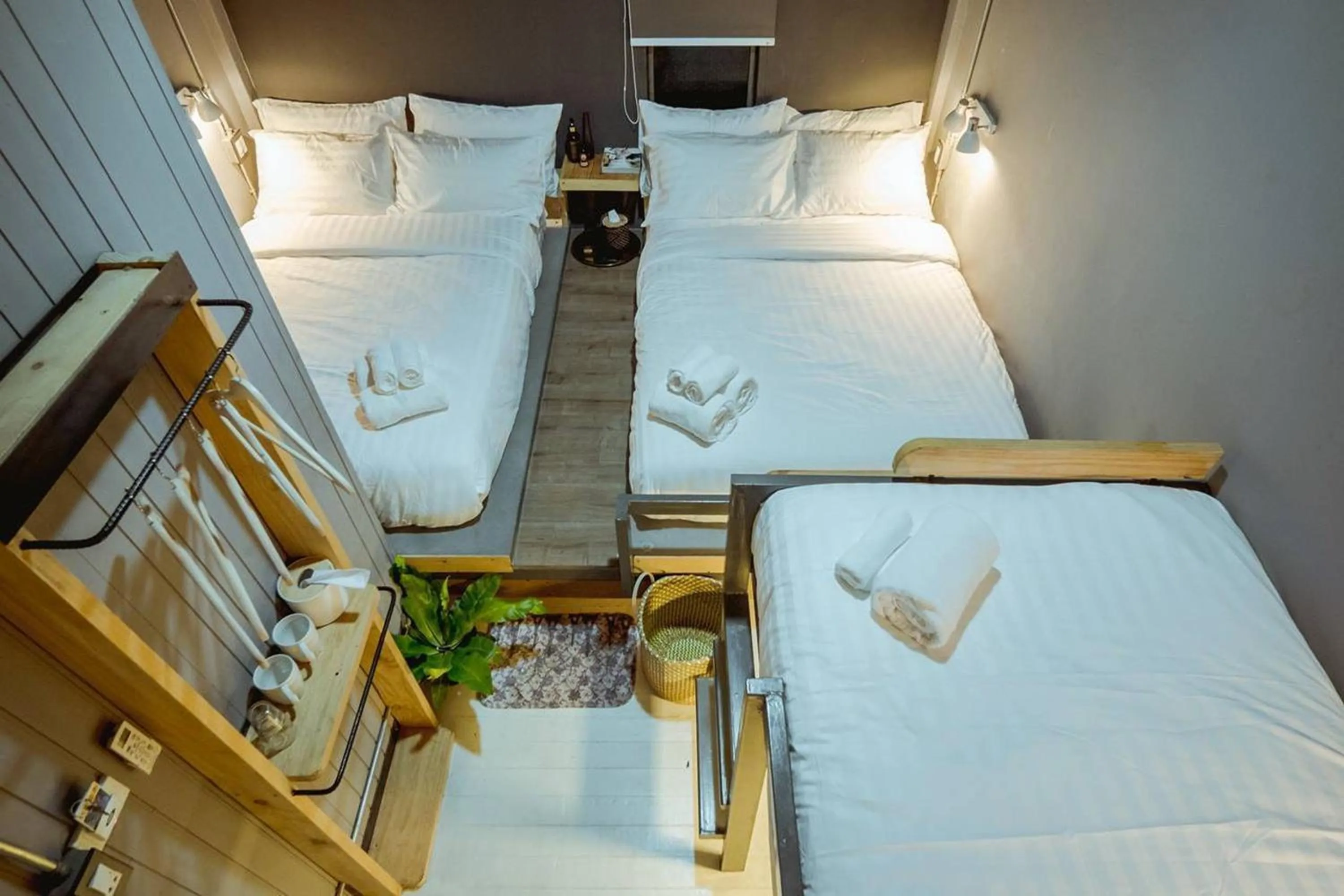 Bed in Zeds Hostel Bangkok