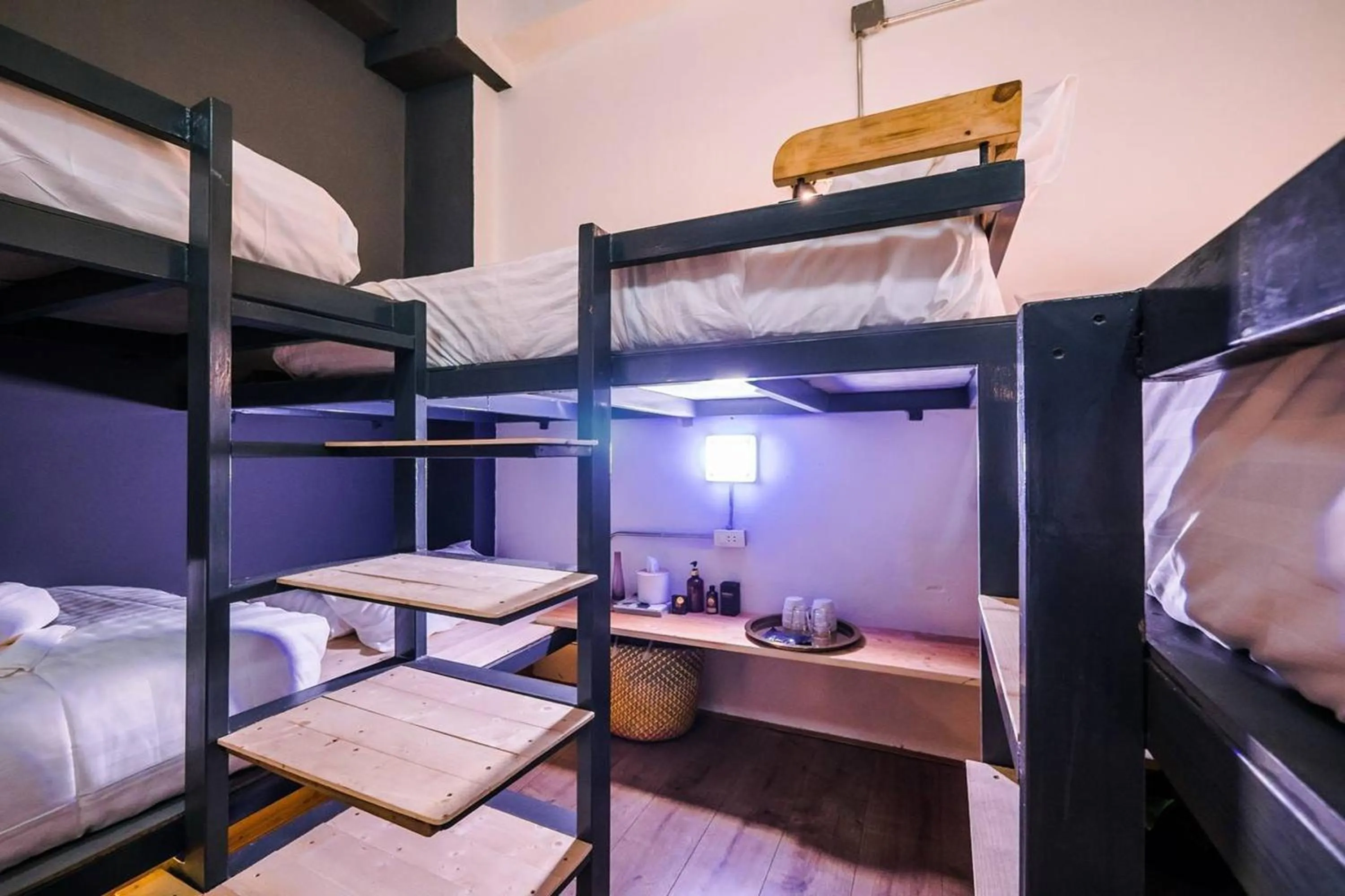 Bed in Zeds Hostel Bangkok