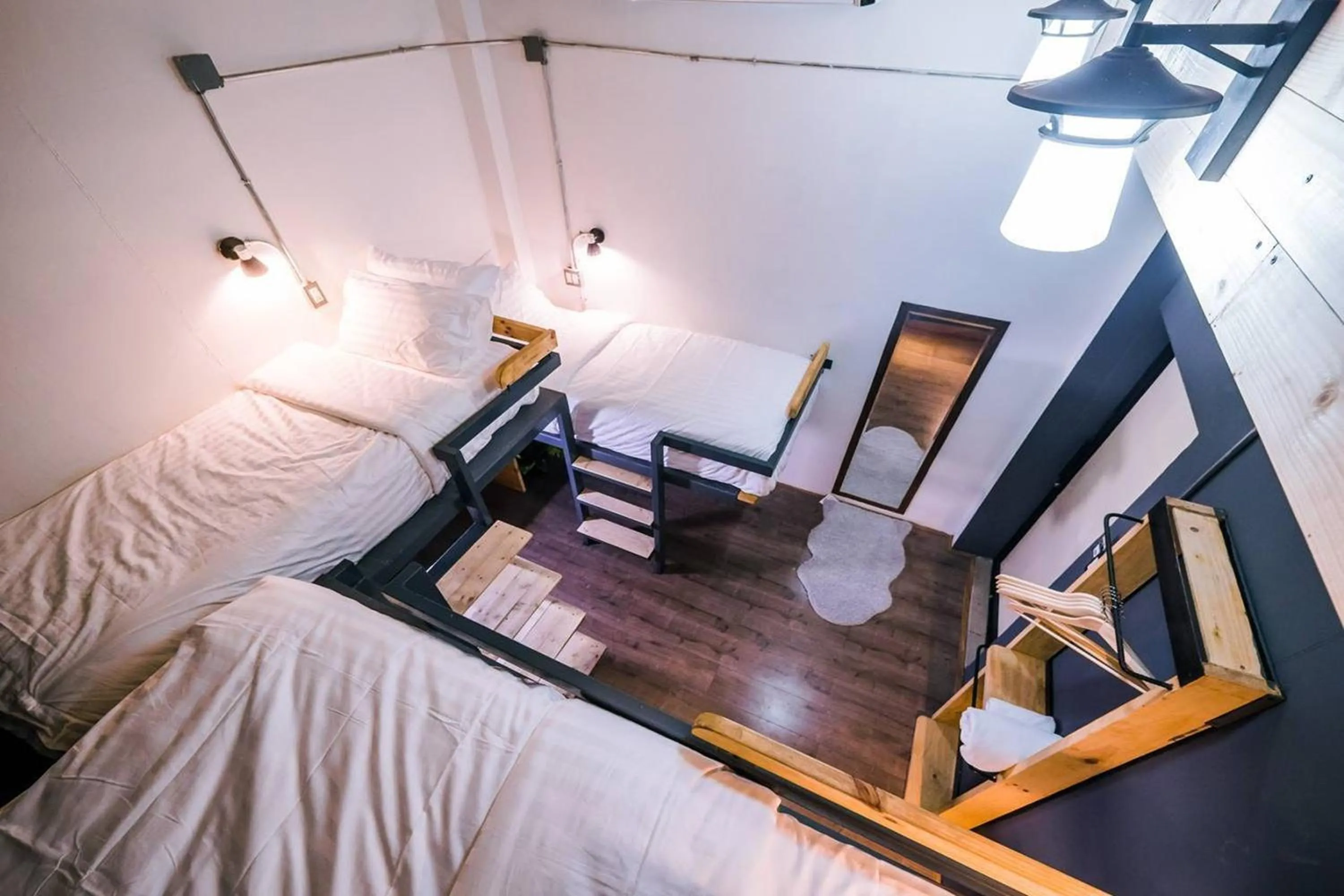 Bed in Zeds Hostel Bangkok