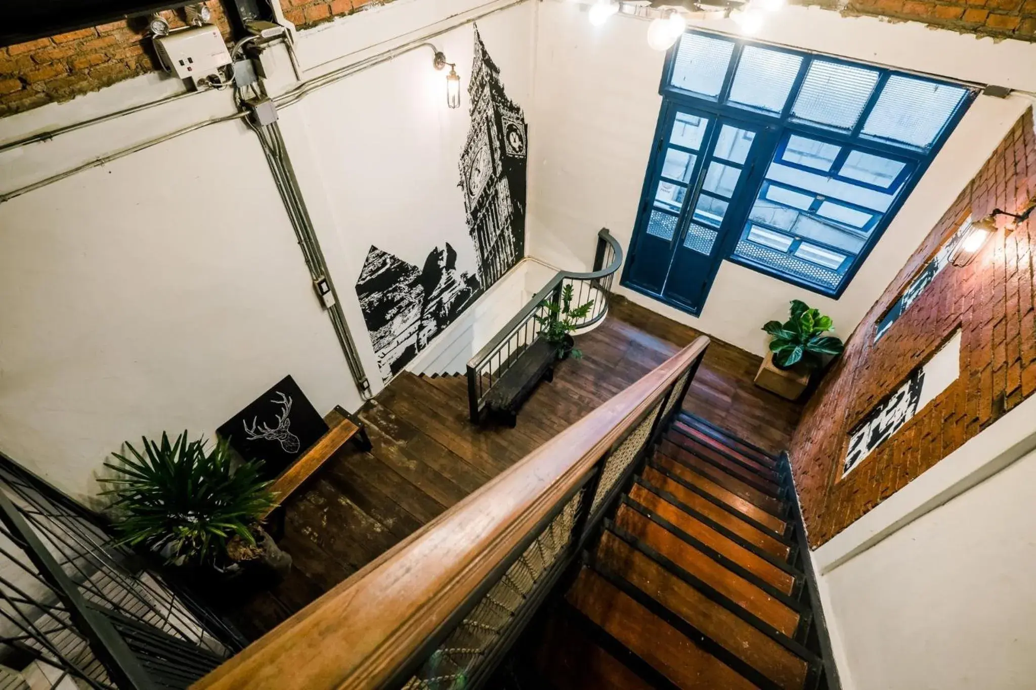 Living room in Zeds Hostel Bangkok Living room in Zeds Hostel Bangkok