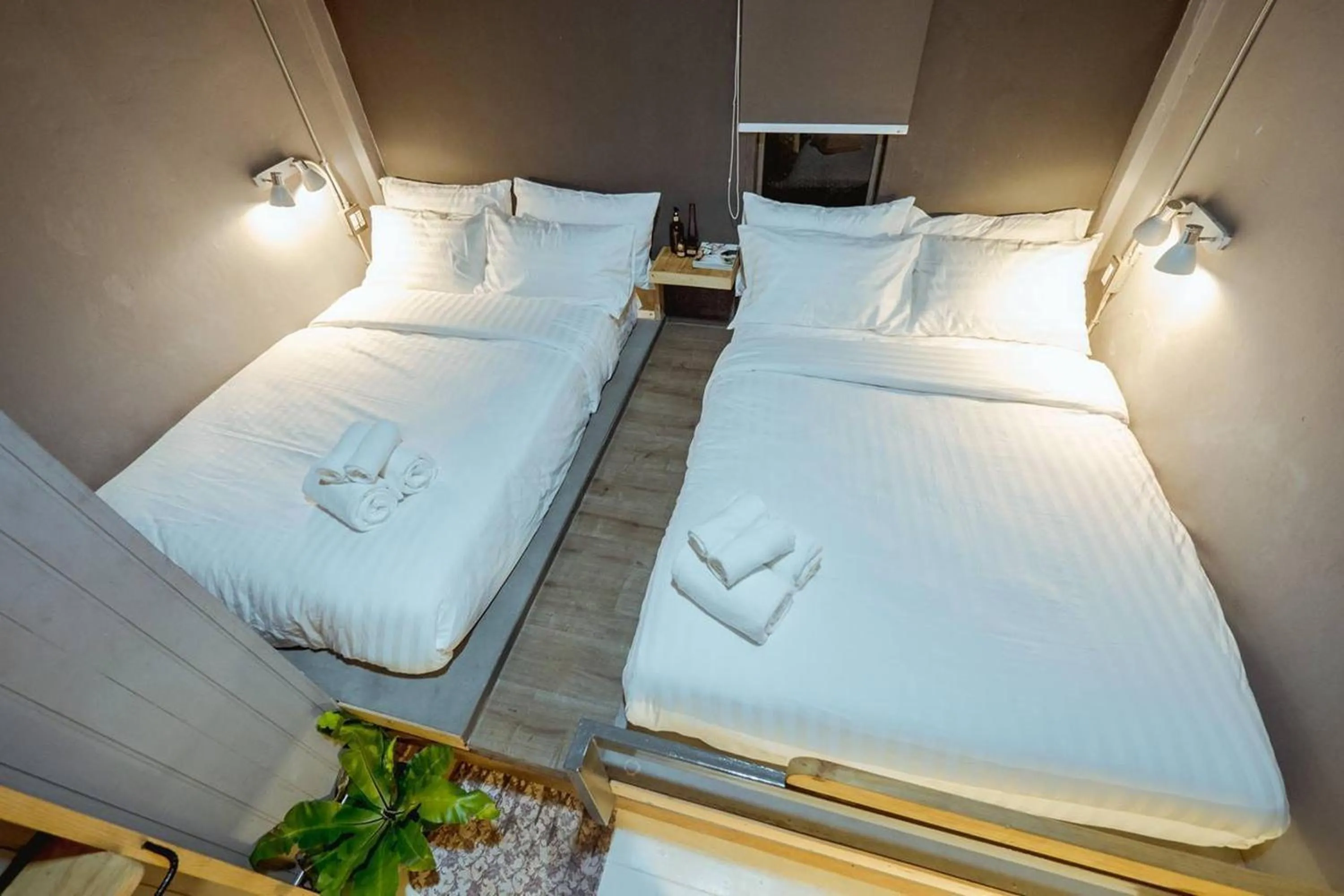 Bed in Zeds Hostel Bangkok