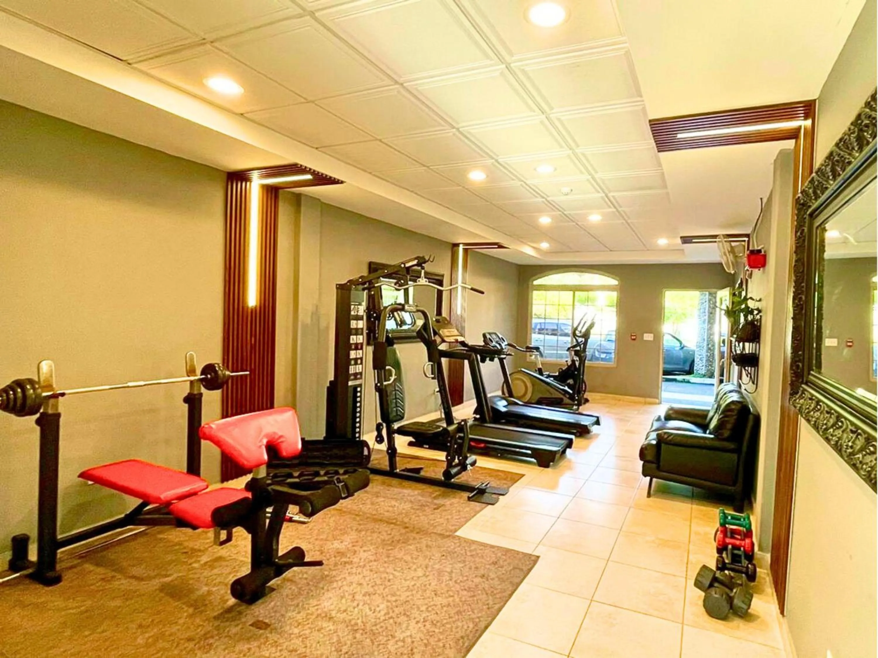 Fitness centre/facilities in Hotel Valle del Rio