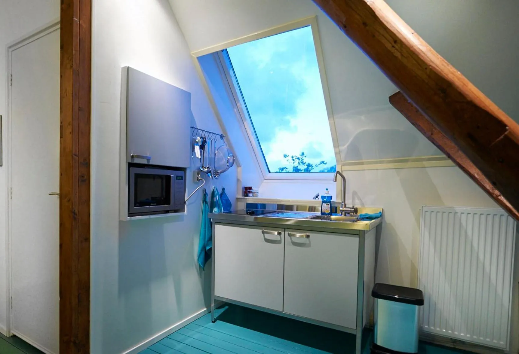 Kitchen or kitchenette in Bed and Breakfast Joarum