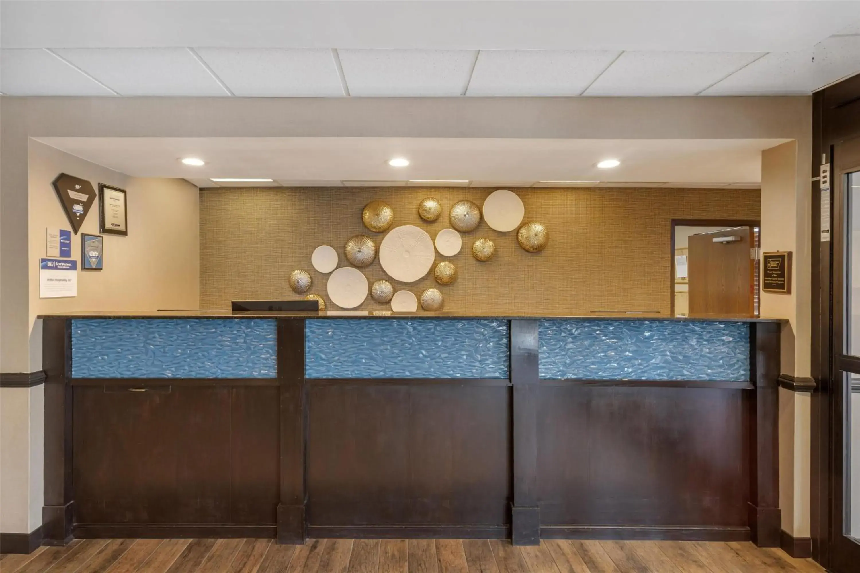 Lobby or reception in Best Western Augusta West Lobby or reception in Best Western Augusta West