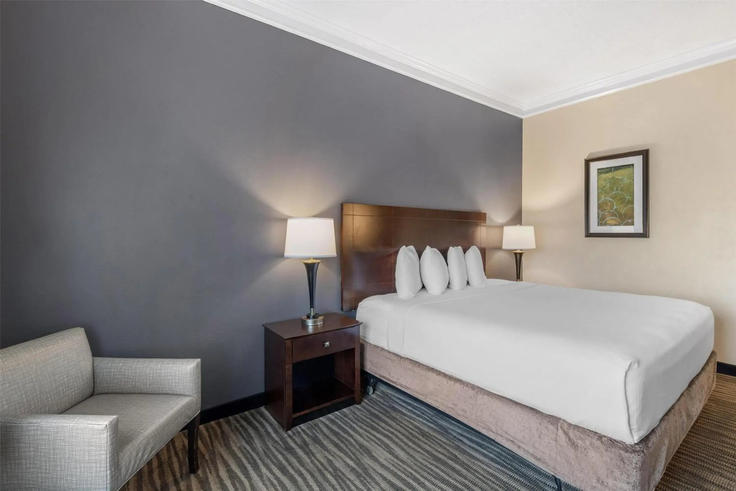 Bedroom, Bed in Best Western Augusta West Bedroom, Bed in Best Western Augusta West