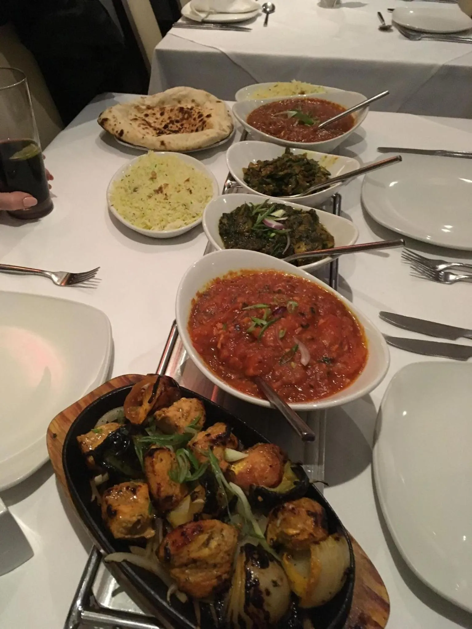 Dinner in The Strand Hotel, the former residence of Oscar Wilde