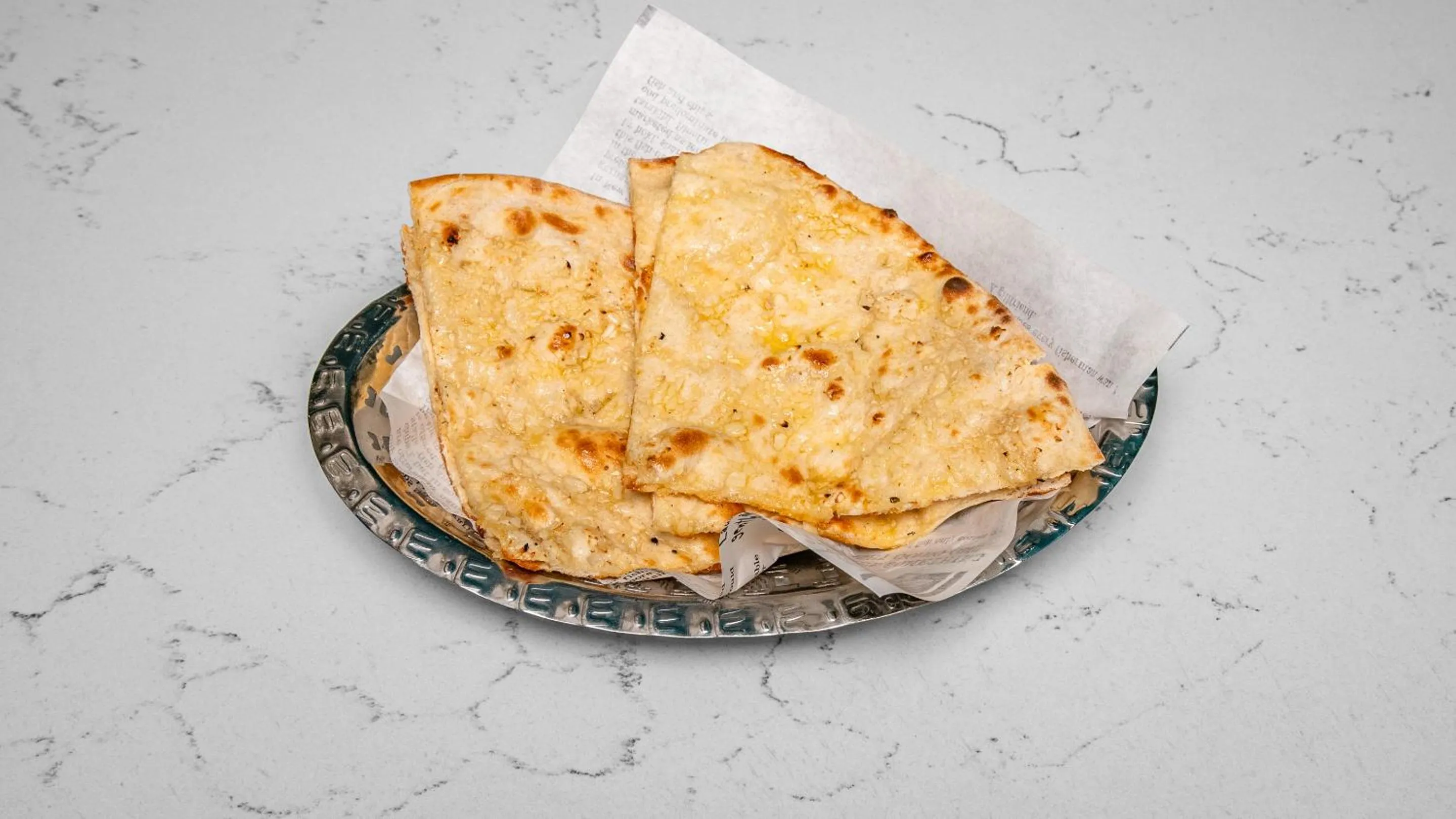 Food in The Strand Hotel, the former residence of Oscar Wilde