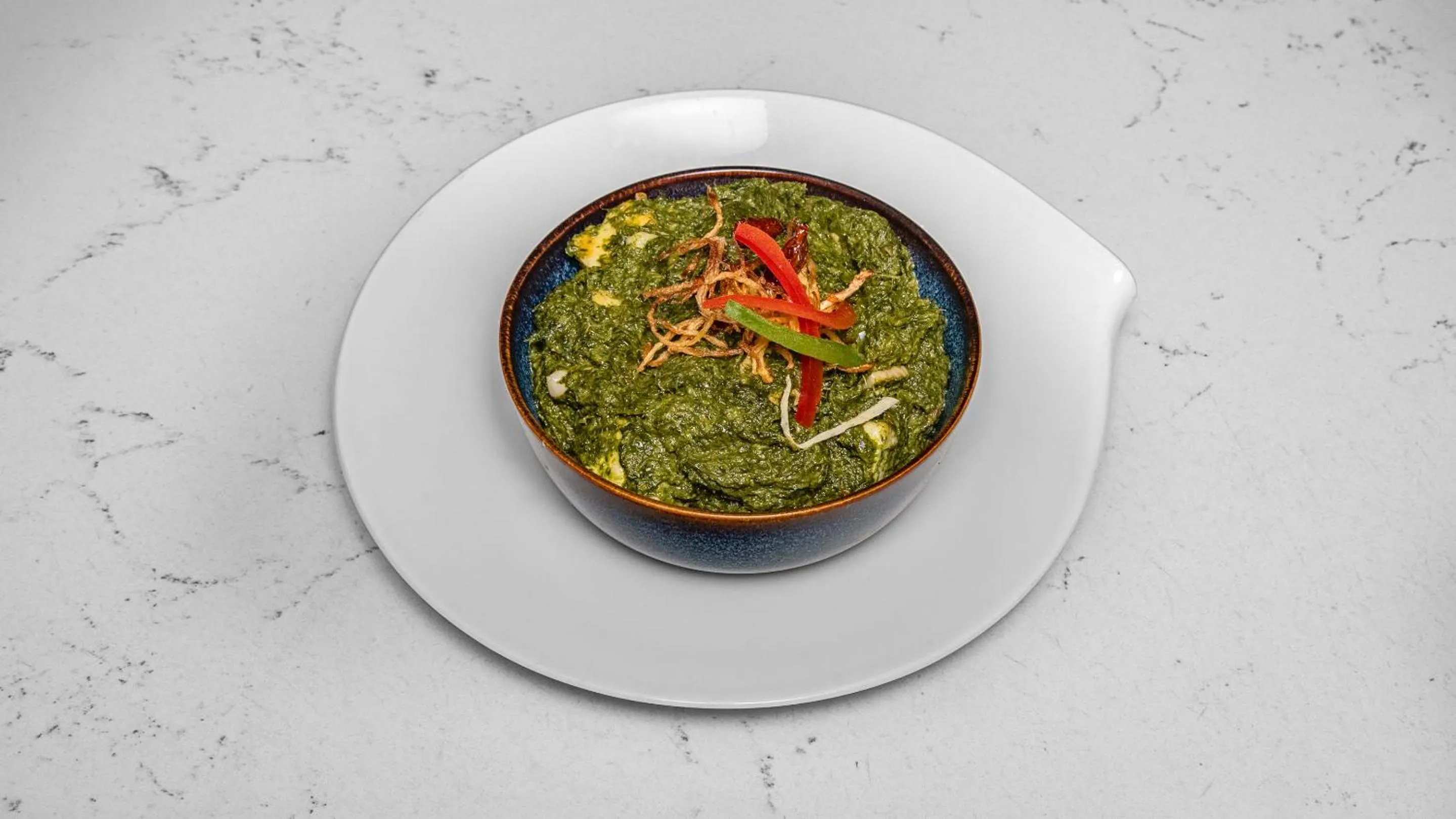 Food in The Strand Hotel, the former residence of Oscar Wilde