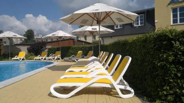 Swimming pool in Hotel Za Vodou