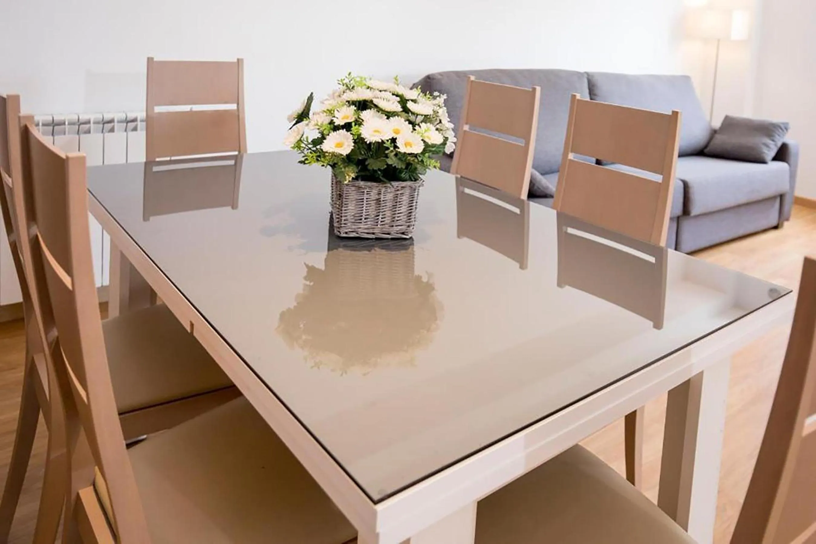 Living room in The Lodge at Ribasol