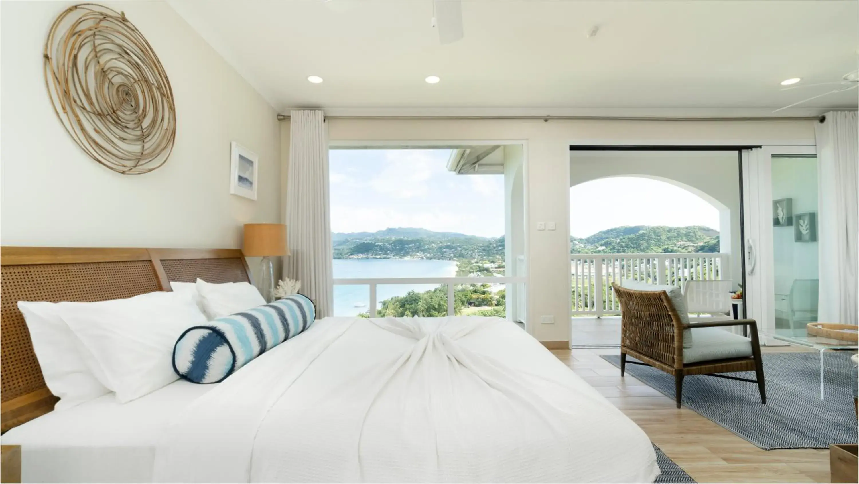 Bed in Mount Cinnamon Beach & Wellness Resort Bed in Mount Cinnamon Beach & Wellness Resort