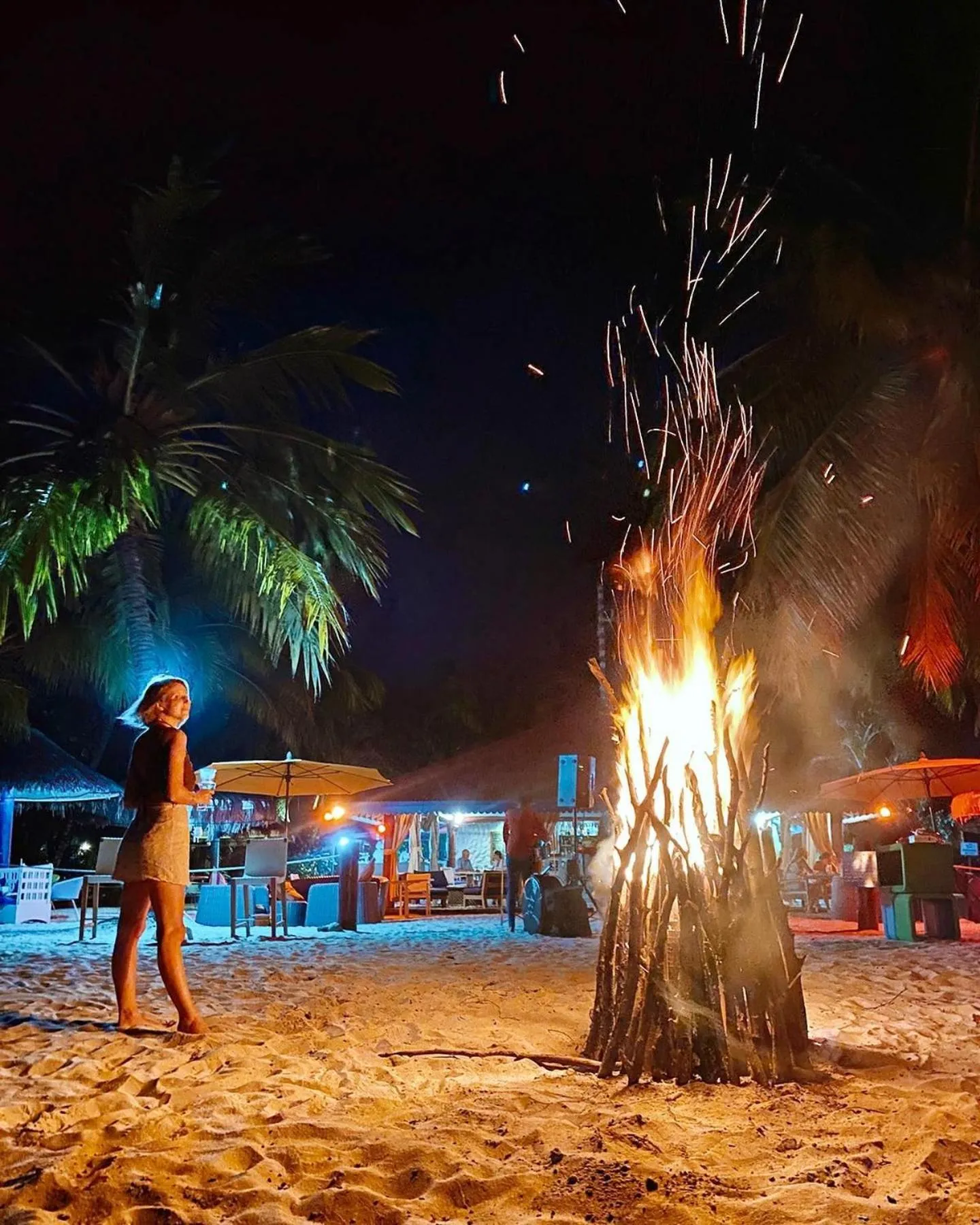 Evening entertainment in Mount Cinnamon Beach & Wellness Resort