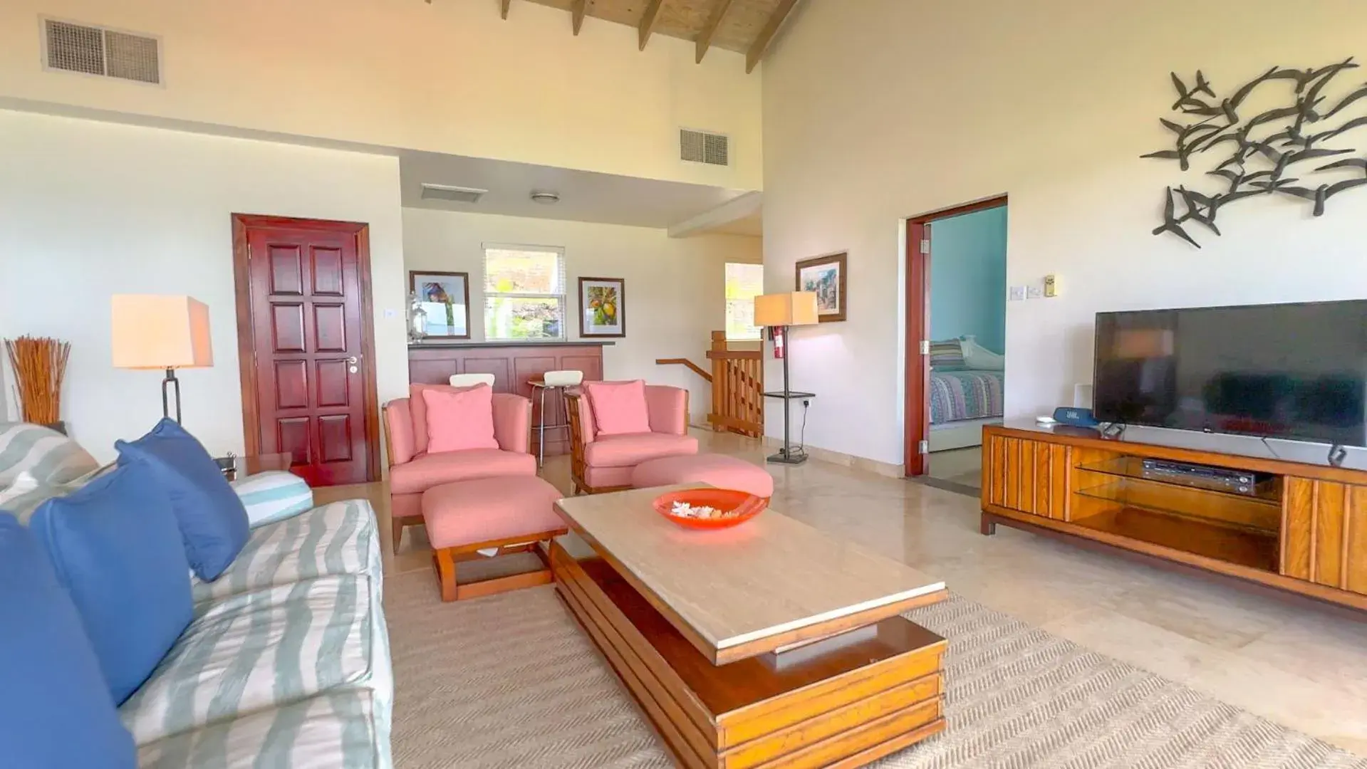 Living room in Mount Cinnamon Beach & Wellness Resort Living room in Mount Cinnamon Beach & Wellness Resort