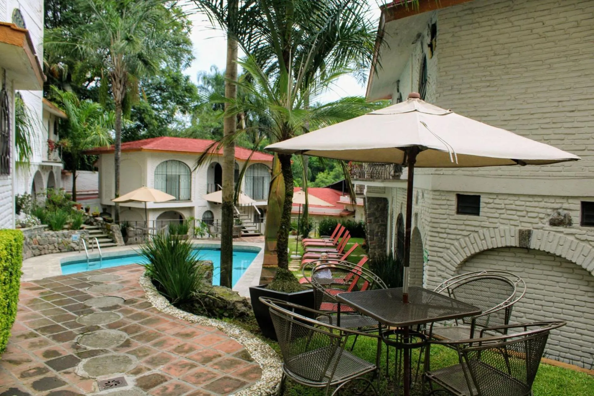 Garden in Hotel Ilebal Cuernavaca Centro - lugar con encanto!