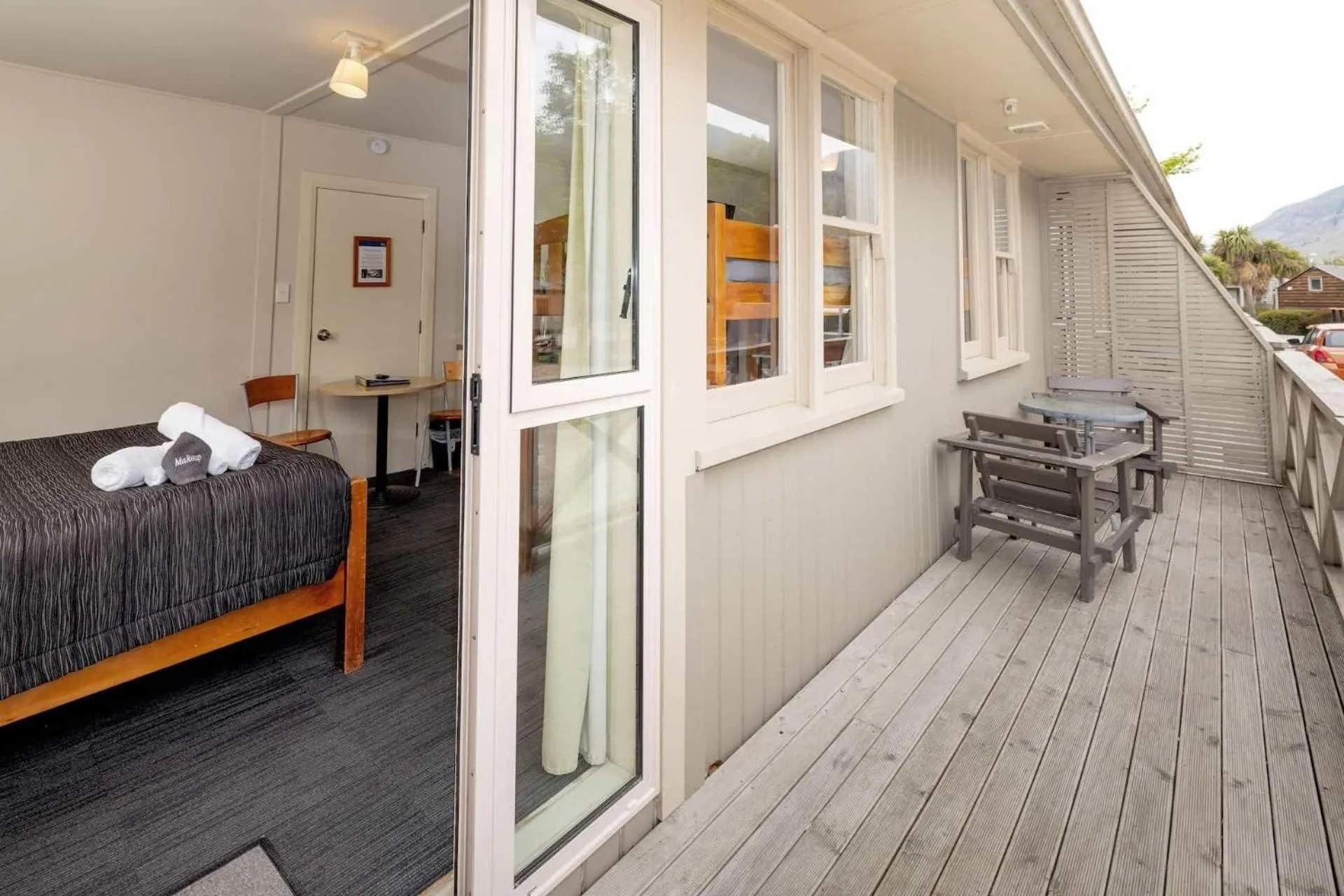 Balcony/Terrace in Queenstown Top 10 Holiday Park