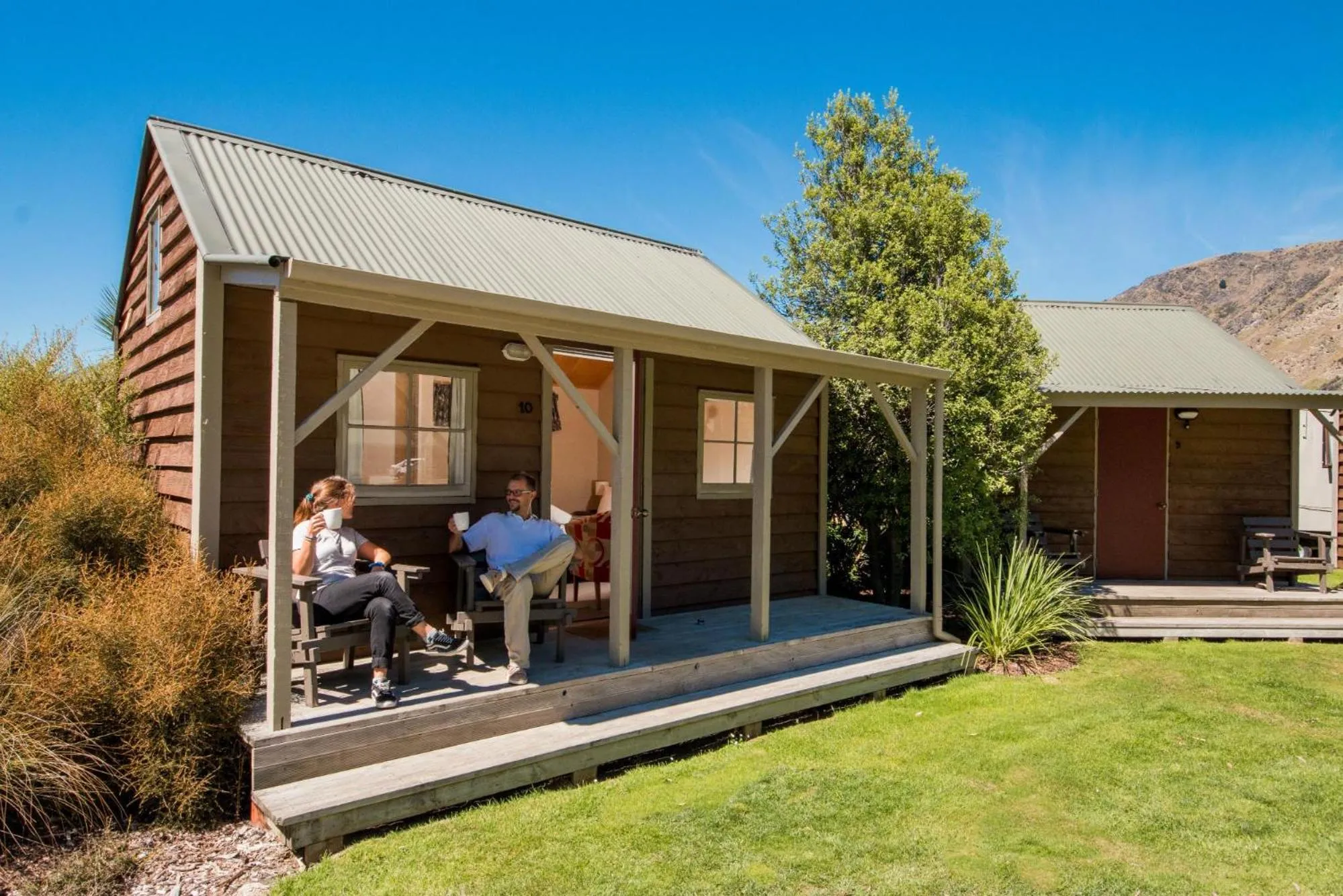 Balcony/Terrace in Queenstown Top 10 Holiday Park