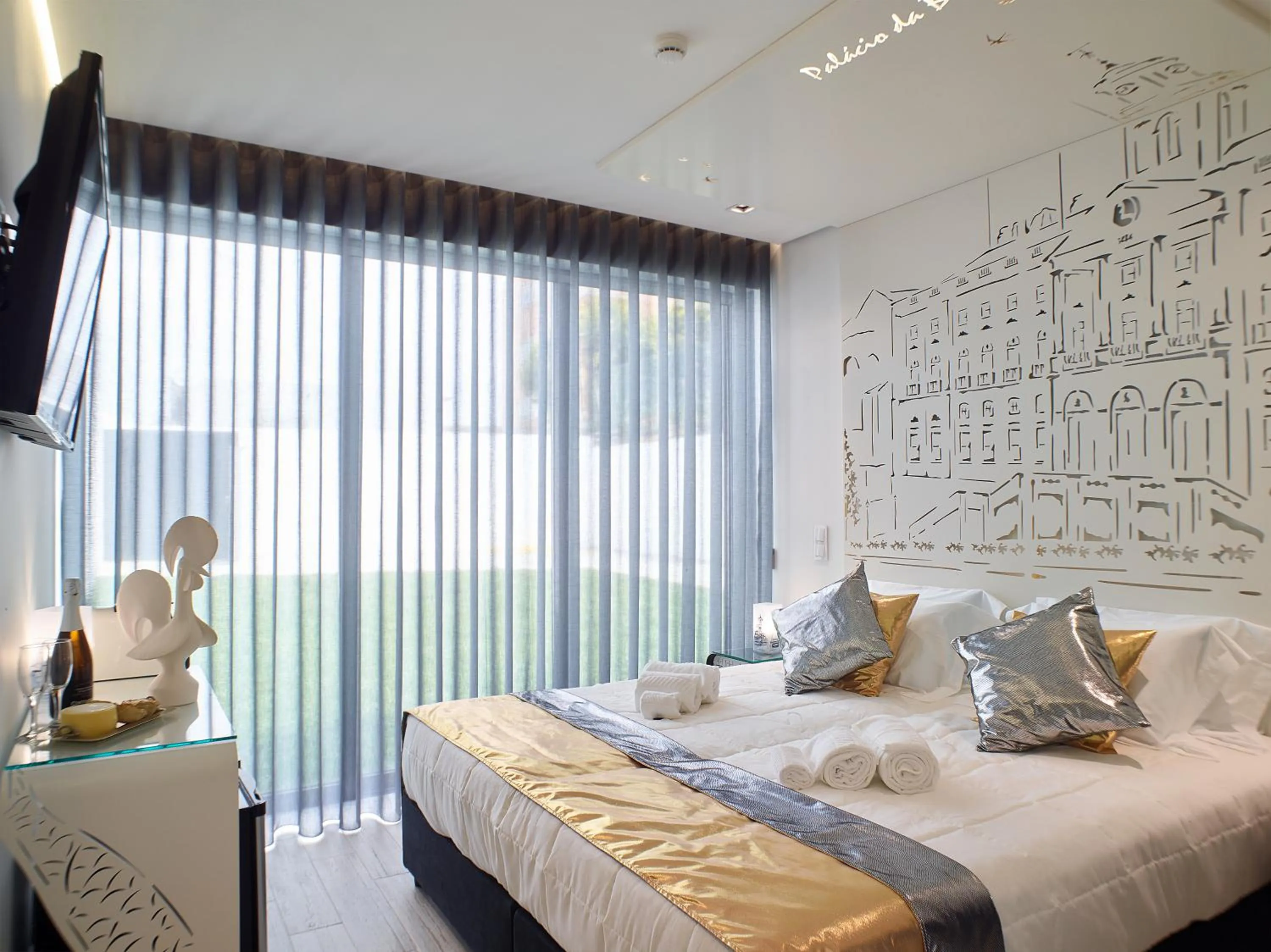 Bed in Solar Antigo Porto Aeroporto