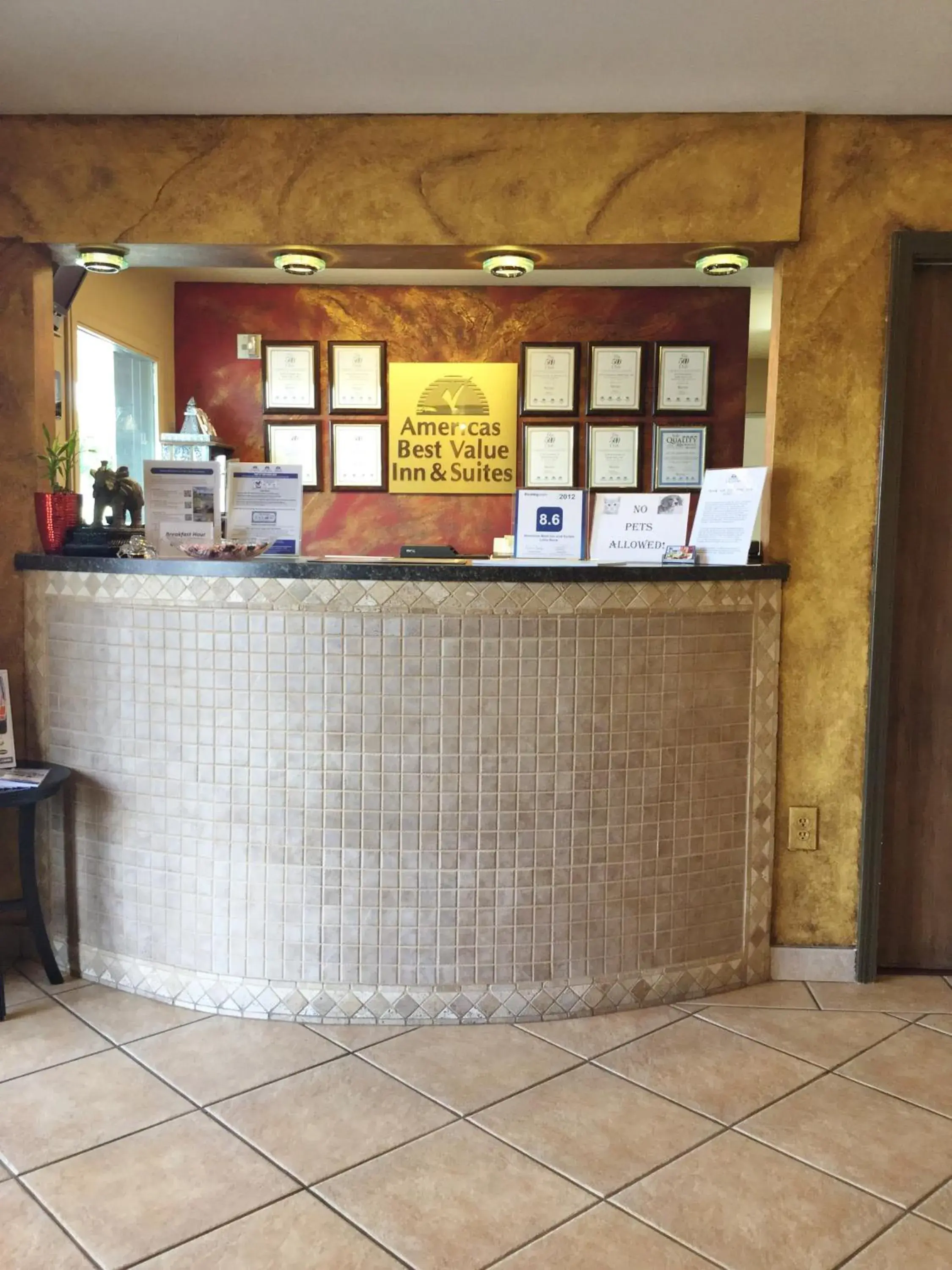 Lobby or reception in Americas Best Value Inn and Suites Little Rock Lobby or reception in Americas Best Value Inn and Suites Little Rock