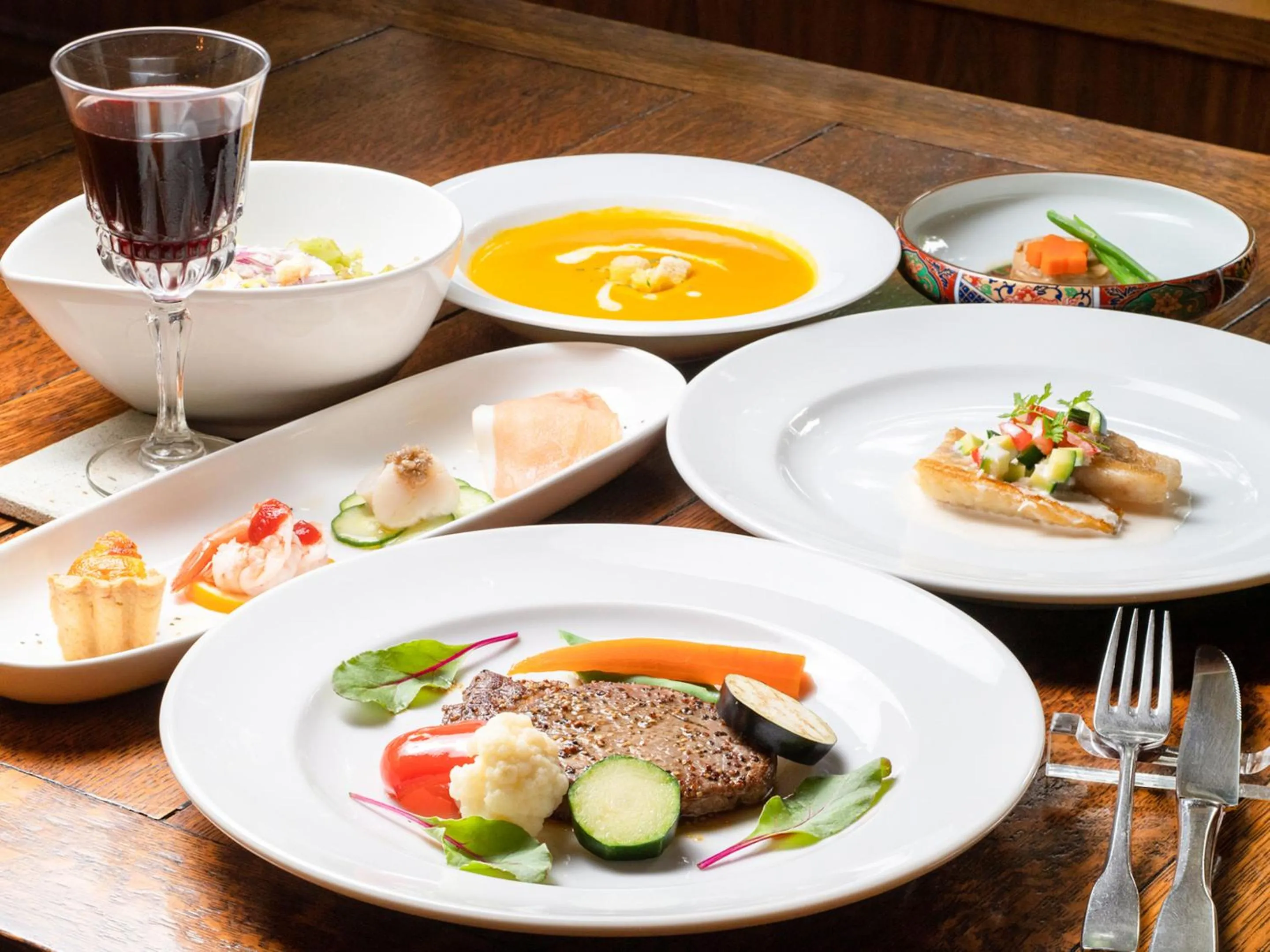 Dinner in Gasthof Ami