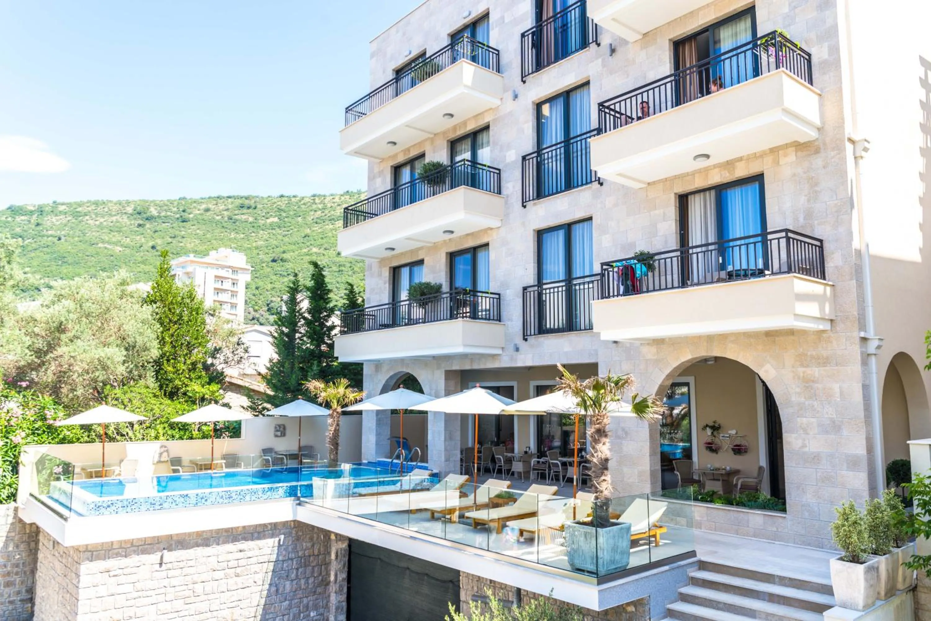 Facade/entrance in B&B Amfora