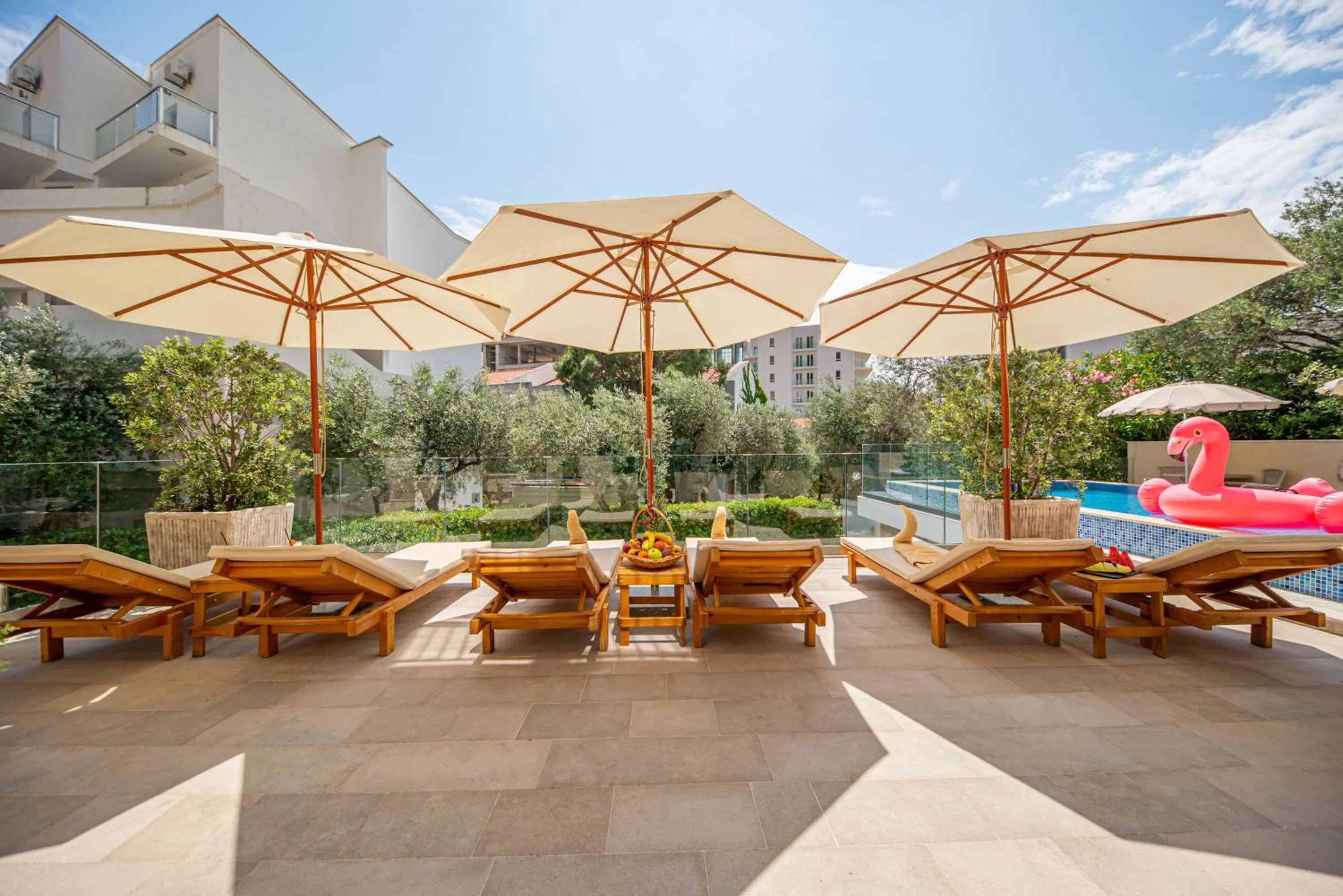 Patio in B&B Amfora