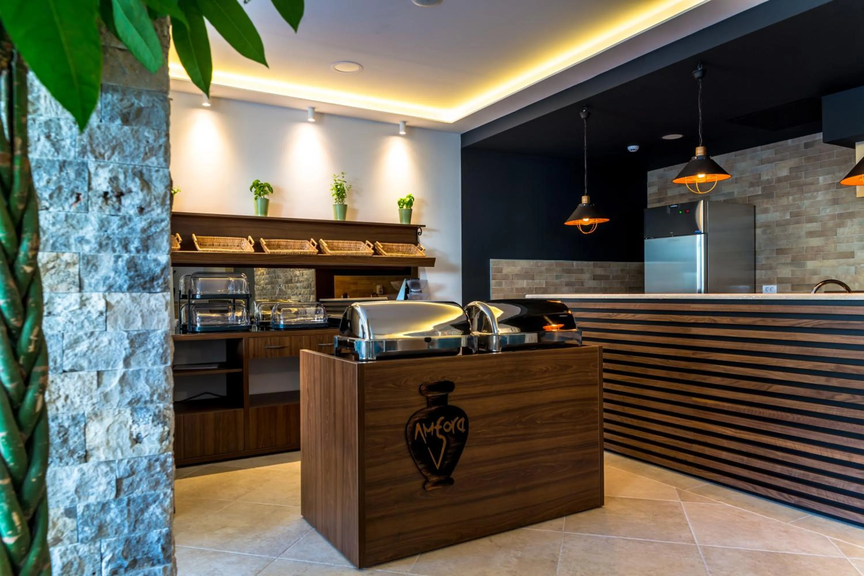 Restaurant/places to eat in B&B Amfora
