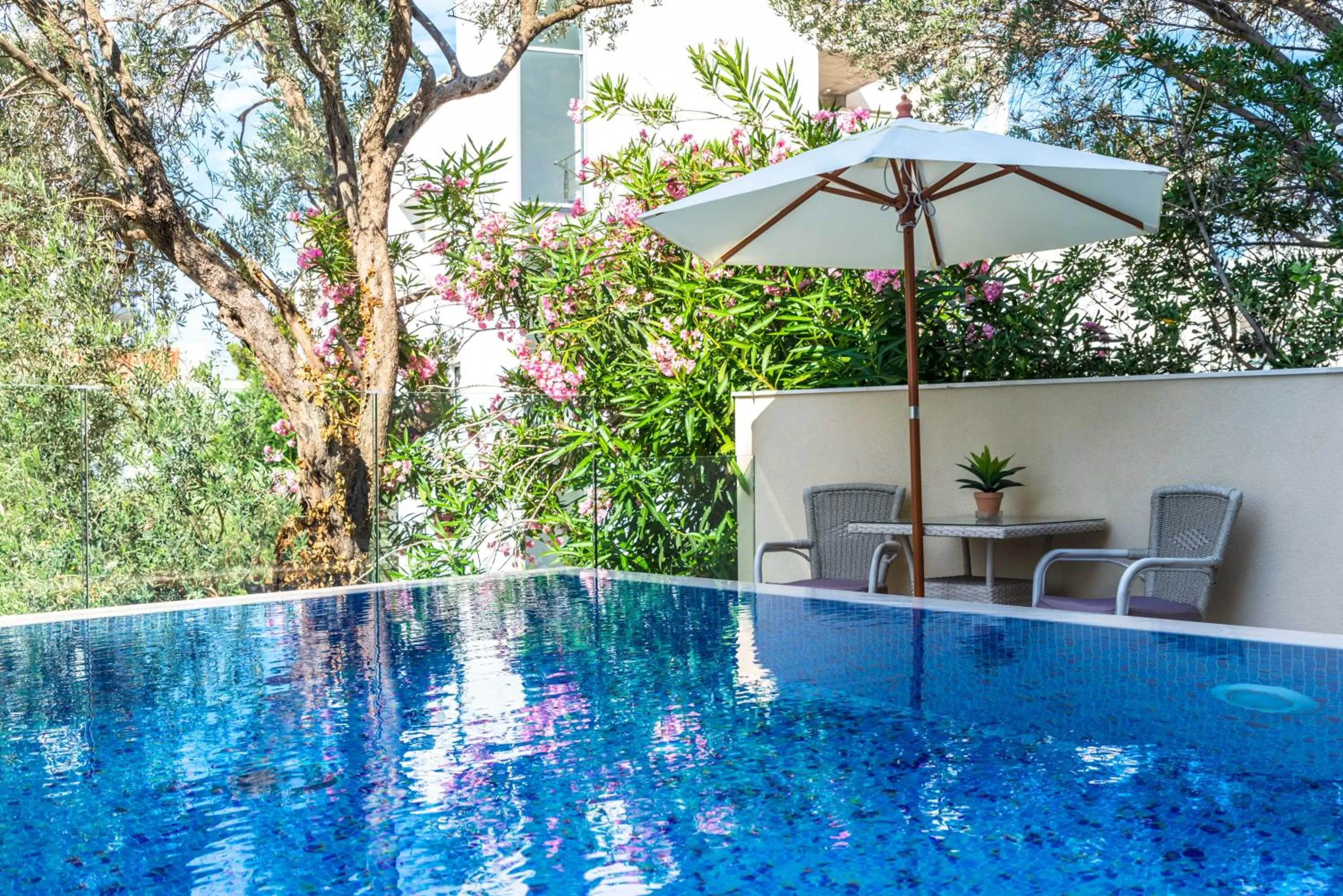 Swimming pool in B&B Amfora