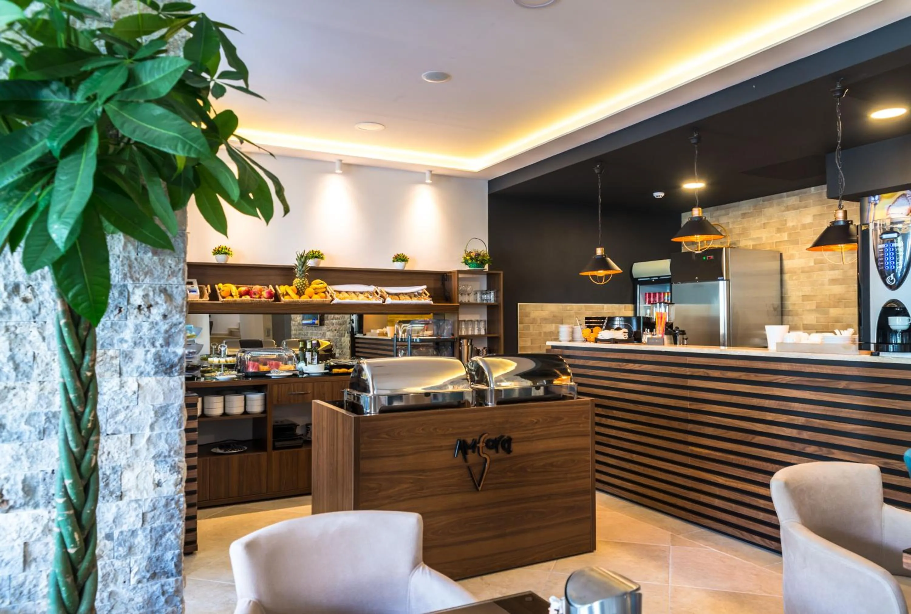 Restaurant/places to eat in B&B Amfora