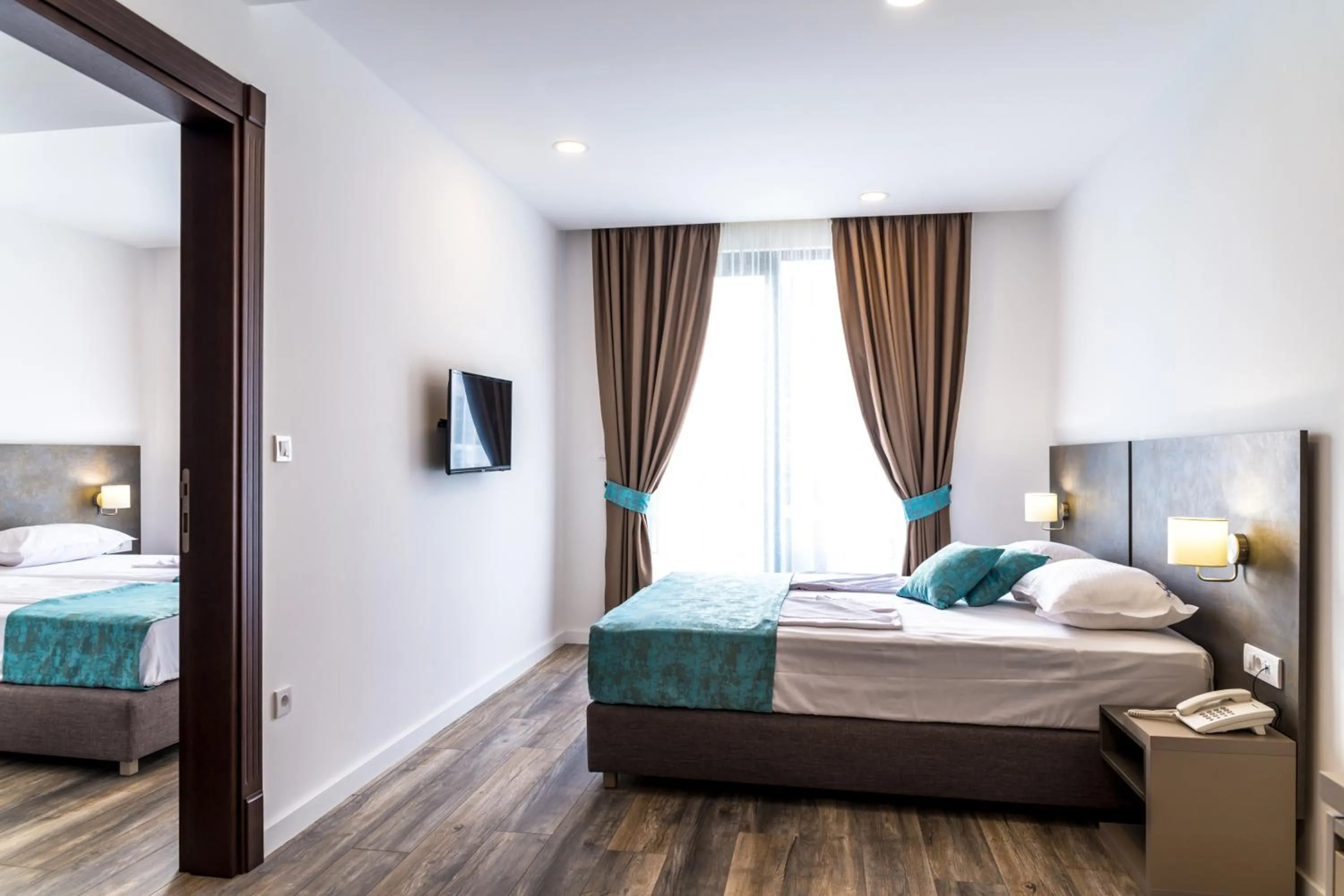 Bedroom, Bed in B&B Amfora