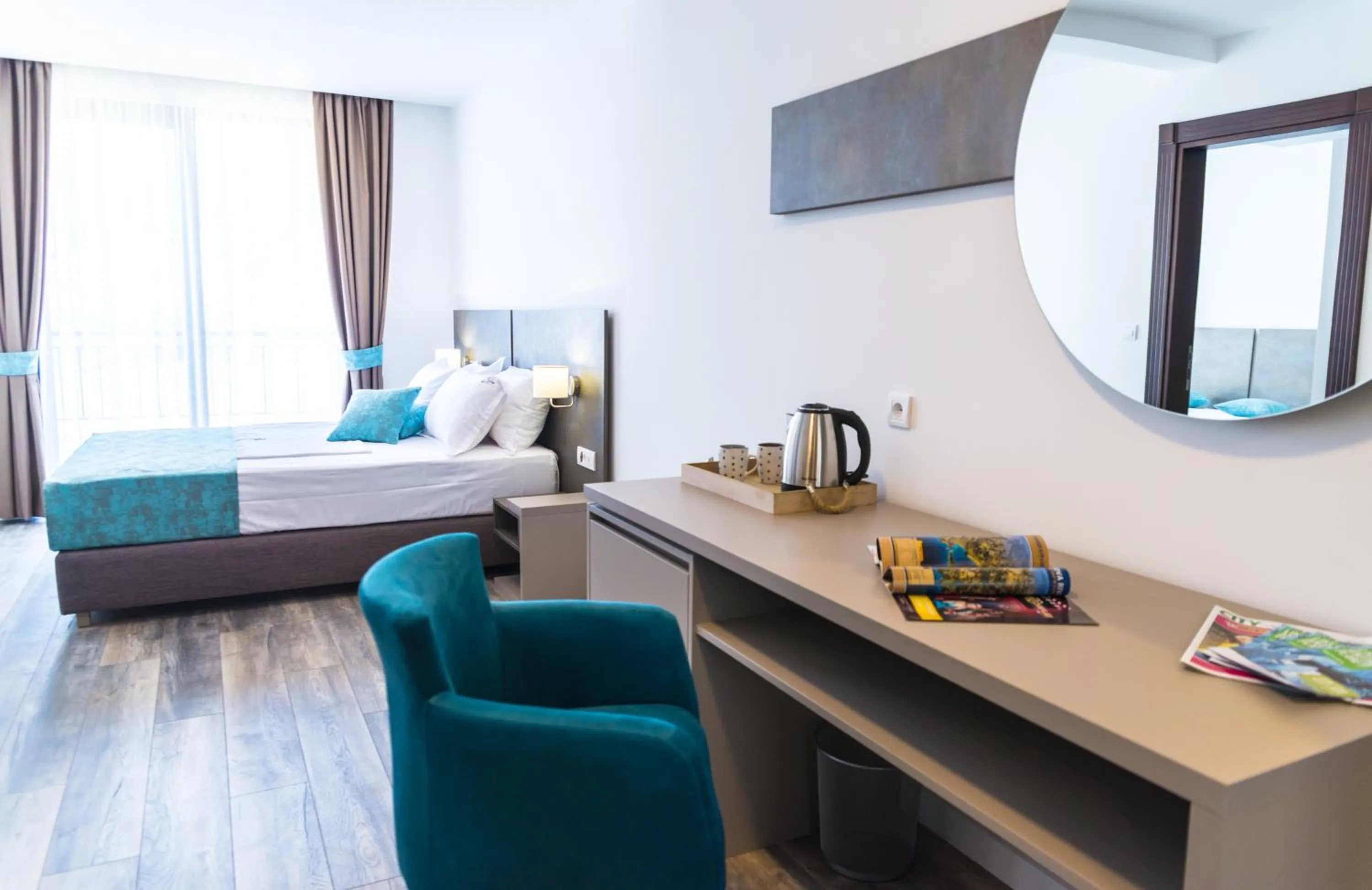 Bed in B&B Amfora