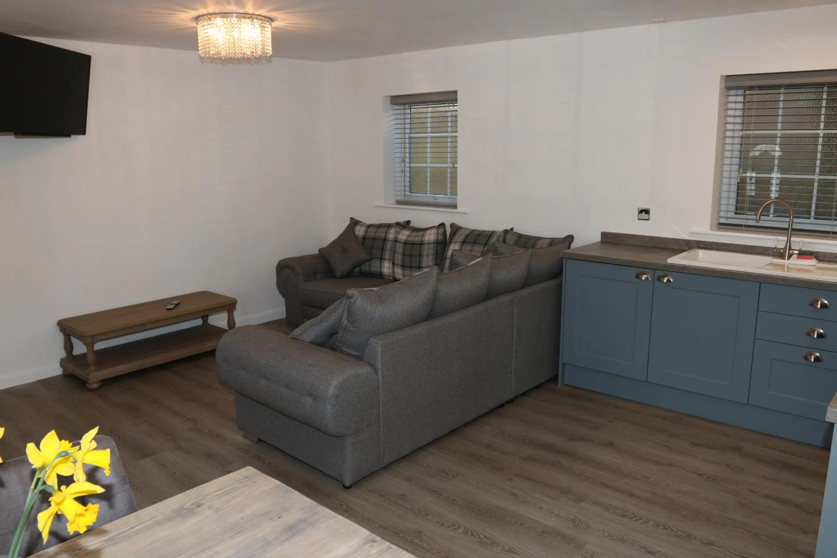 Living room in The Old Mill Rooms