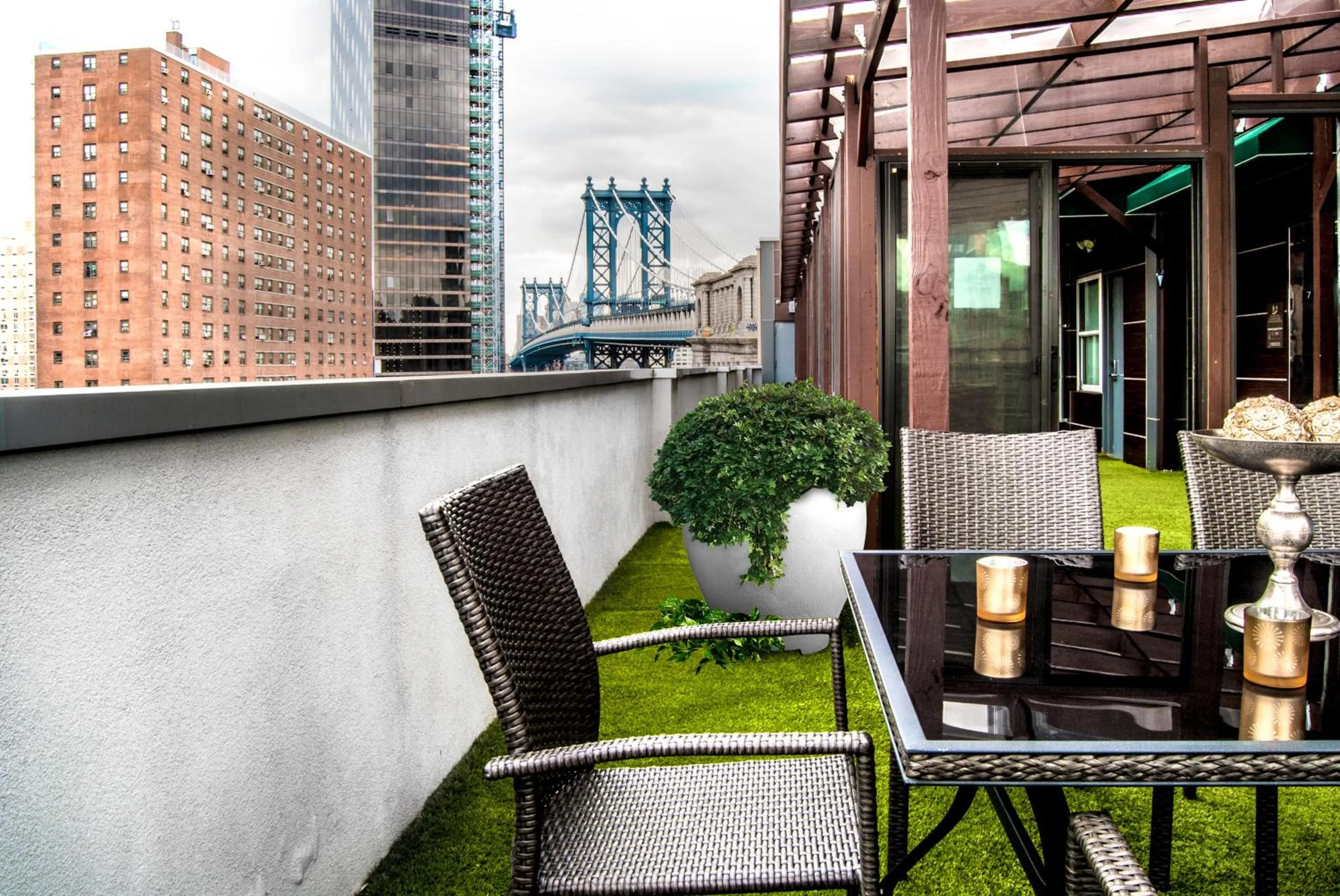 Balcony/Terrace in Madison LES Hotel