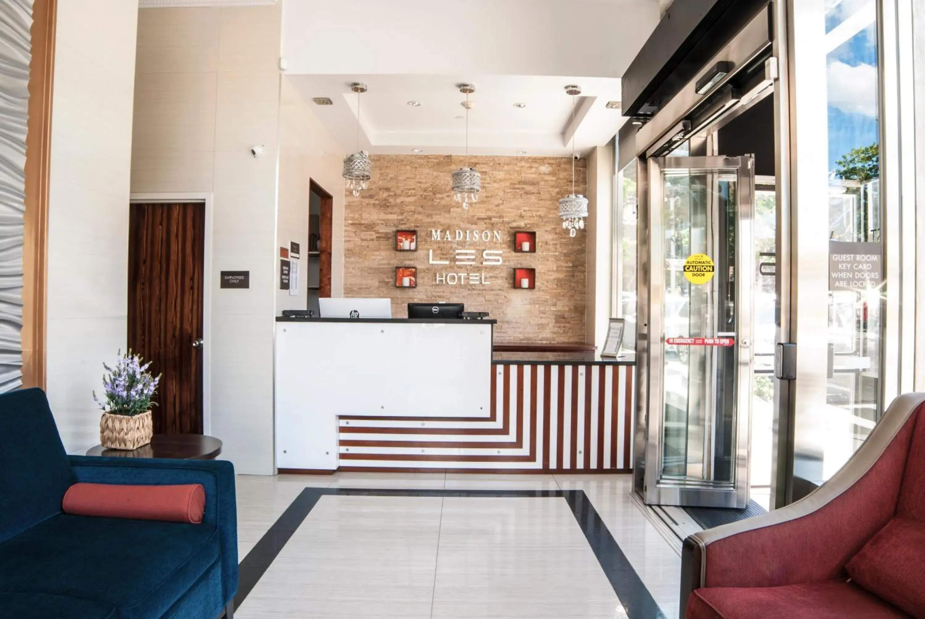 Lobby or reception in Madison LES Hotel Lobby or reception in Madison LES Hotel