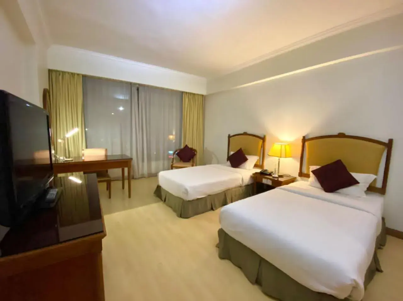 Photo of the whole room, Bed in Oriental Crystal Hotel Photo of the whole room, Bed in Oriental Crystal Hotel