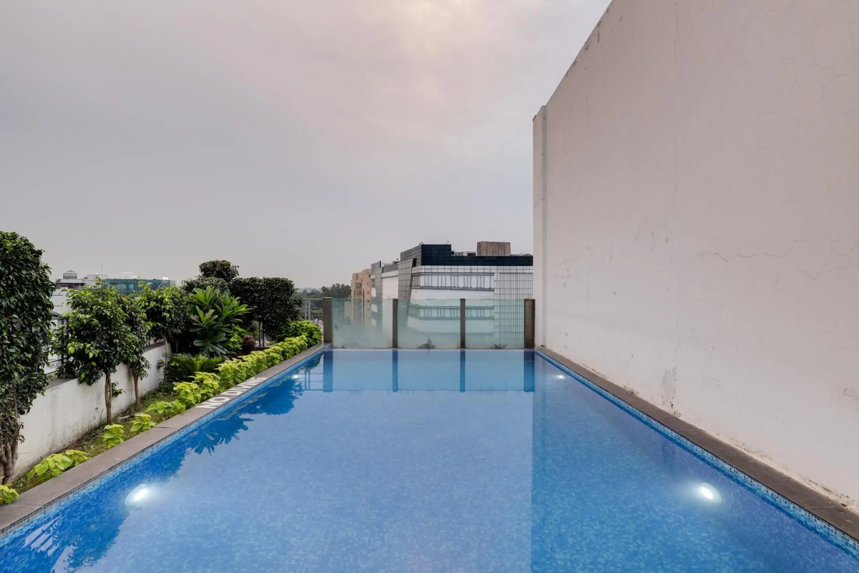 Swimming pool in Lemon Tree Hotel Chandigarh Swimming pool in Lemon Tree Hotel Chandigarh