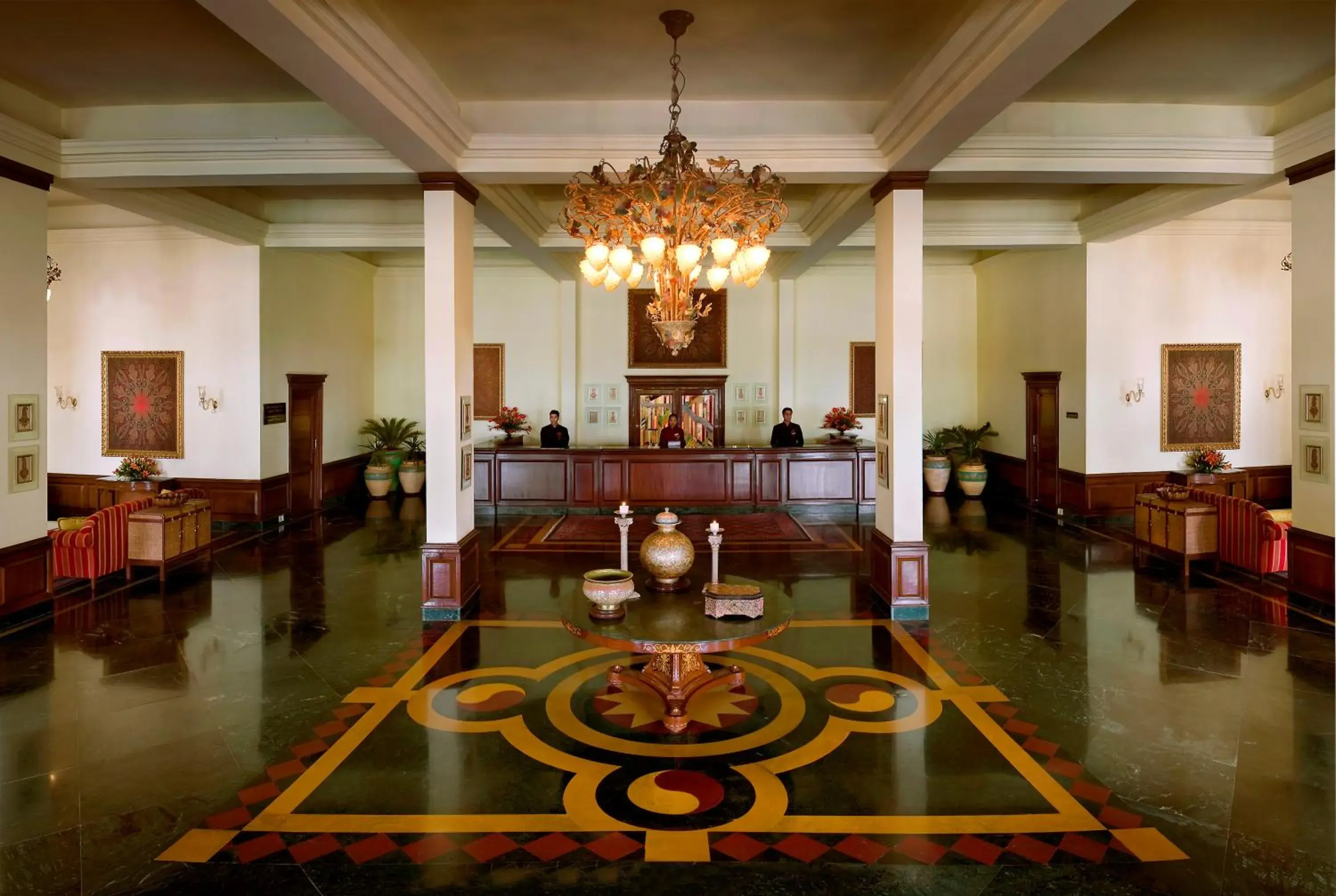 Lobby or reception in The LaLit Grand Palace Srinagar Lobby or reception in The LaLit Grand Palace Srinagar